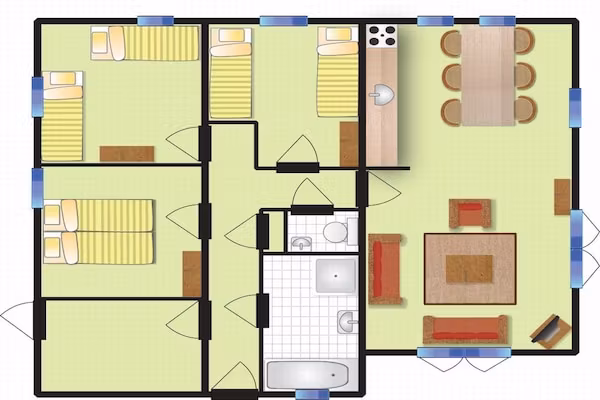 Vakantiepark Boomhiemke 13 in Hollum - Foto 40 van 40