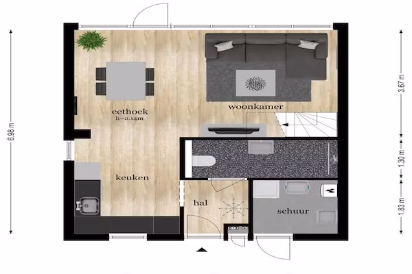 Gudea 1 in Sint Maartensbrug - Foto 31 van 31