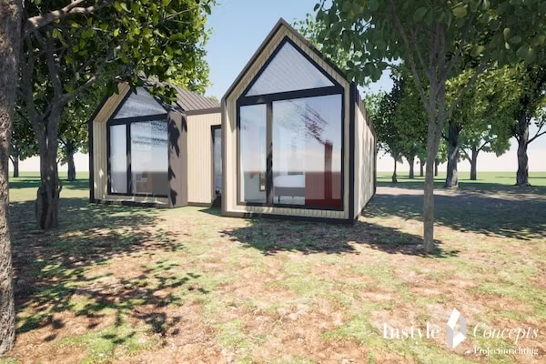 Cosy Lodge | 6 persoons in Balkbrug - Foto 1 van 28