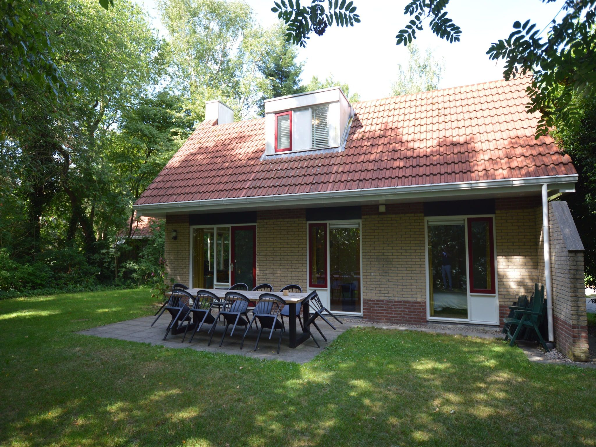 De tuin van Buitenplaats Berg en Bos nummer 43 in Overijssel