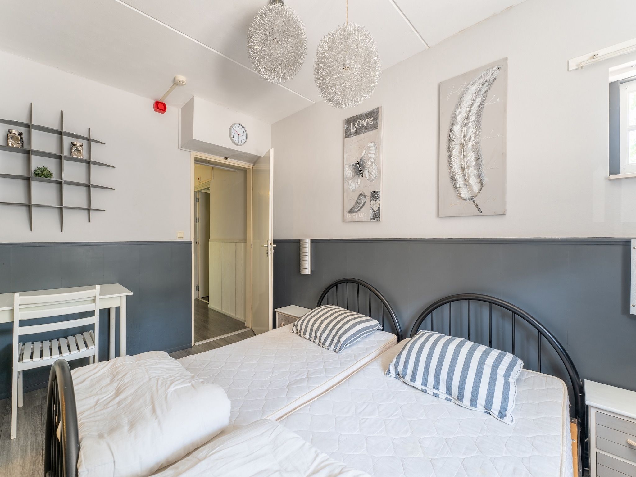 Een slaapkamer van Hoeve Ginette in Giethoorn