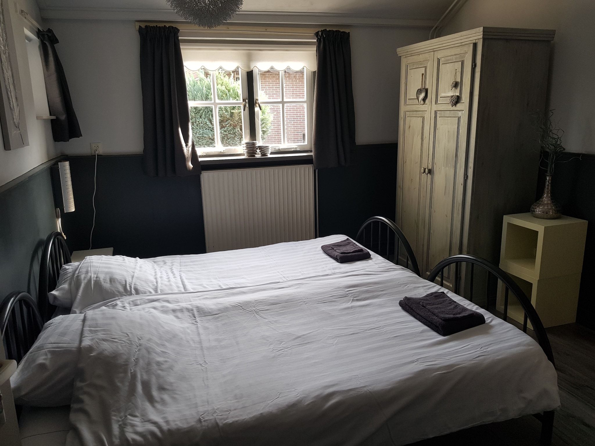 Een slaapkamer van Hoeve Ginette in Giethoorn
