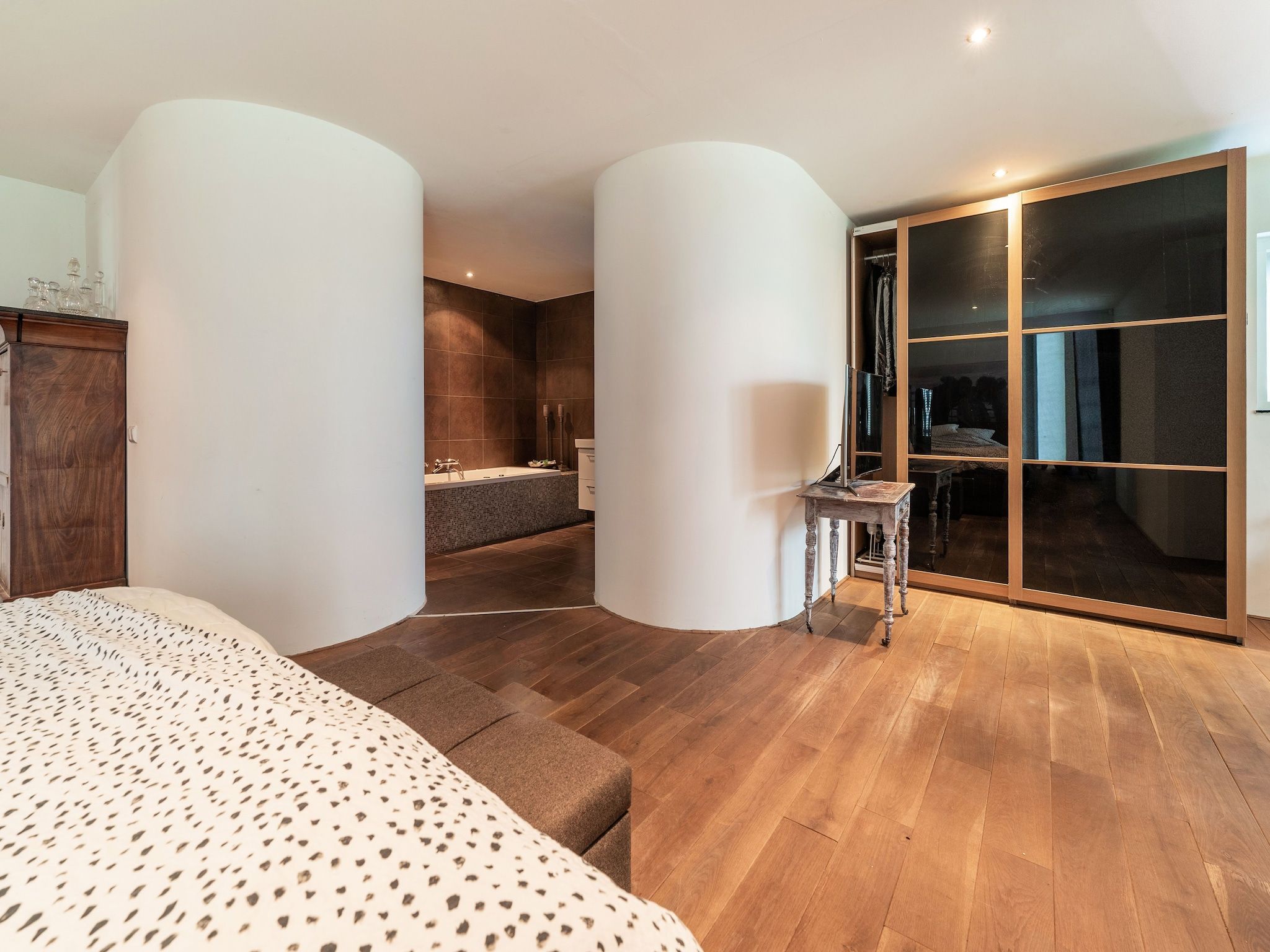 Een slaapkamer van Villa Gabrielle in Bergen