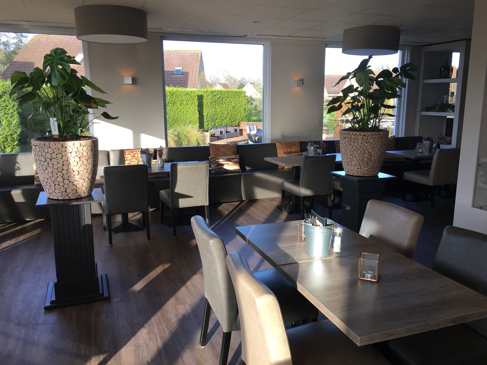 Parkfaciliteiten bij Watervilla 8 in Medemblik