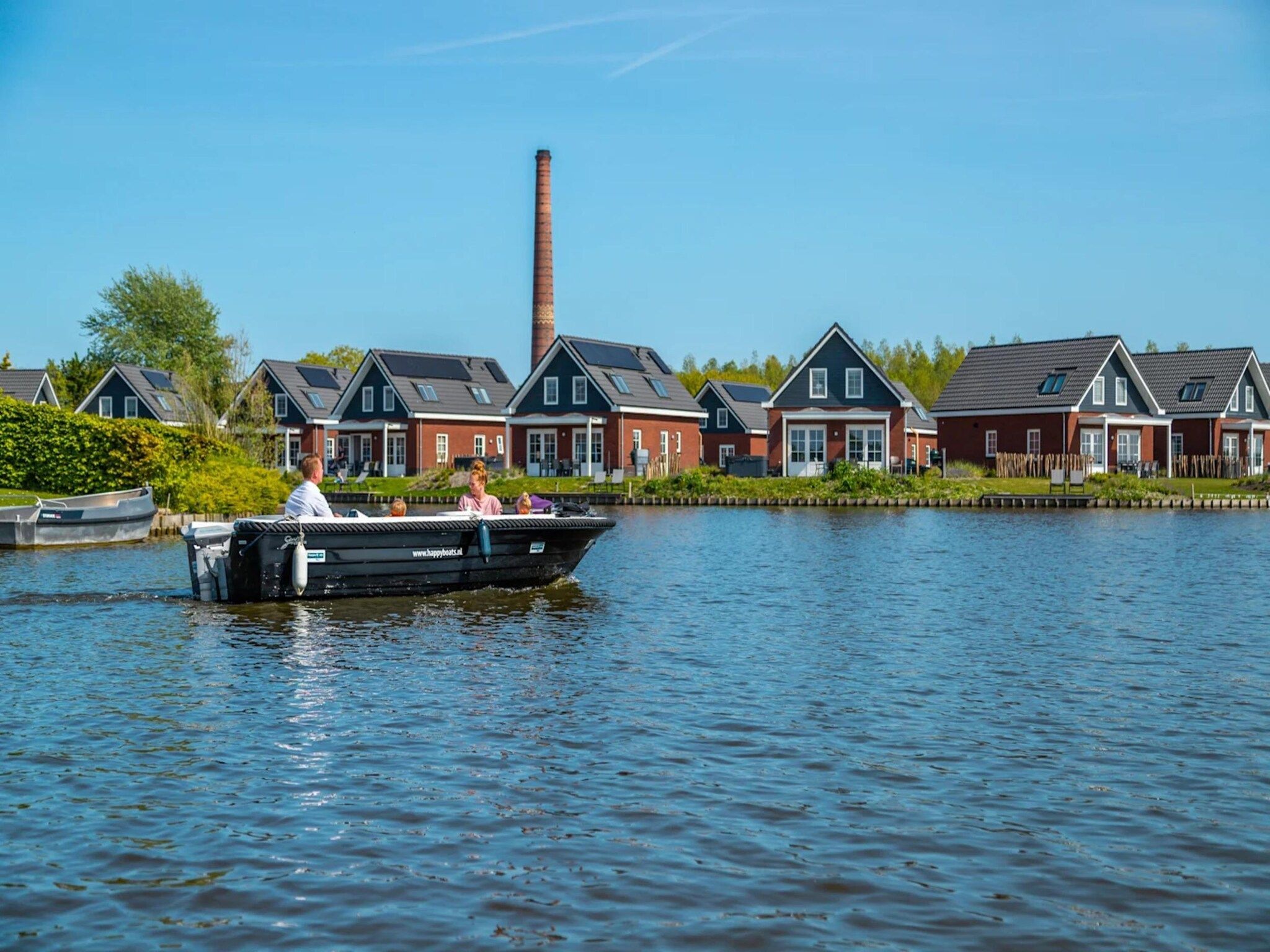 Parkfaciliteiten bij Watervilla 8 in Medemblik