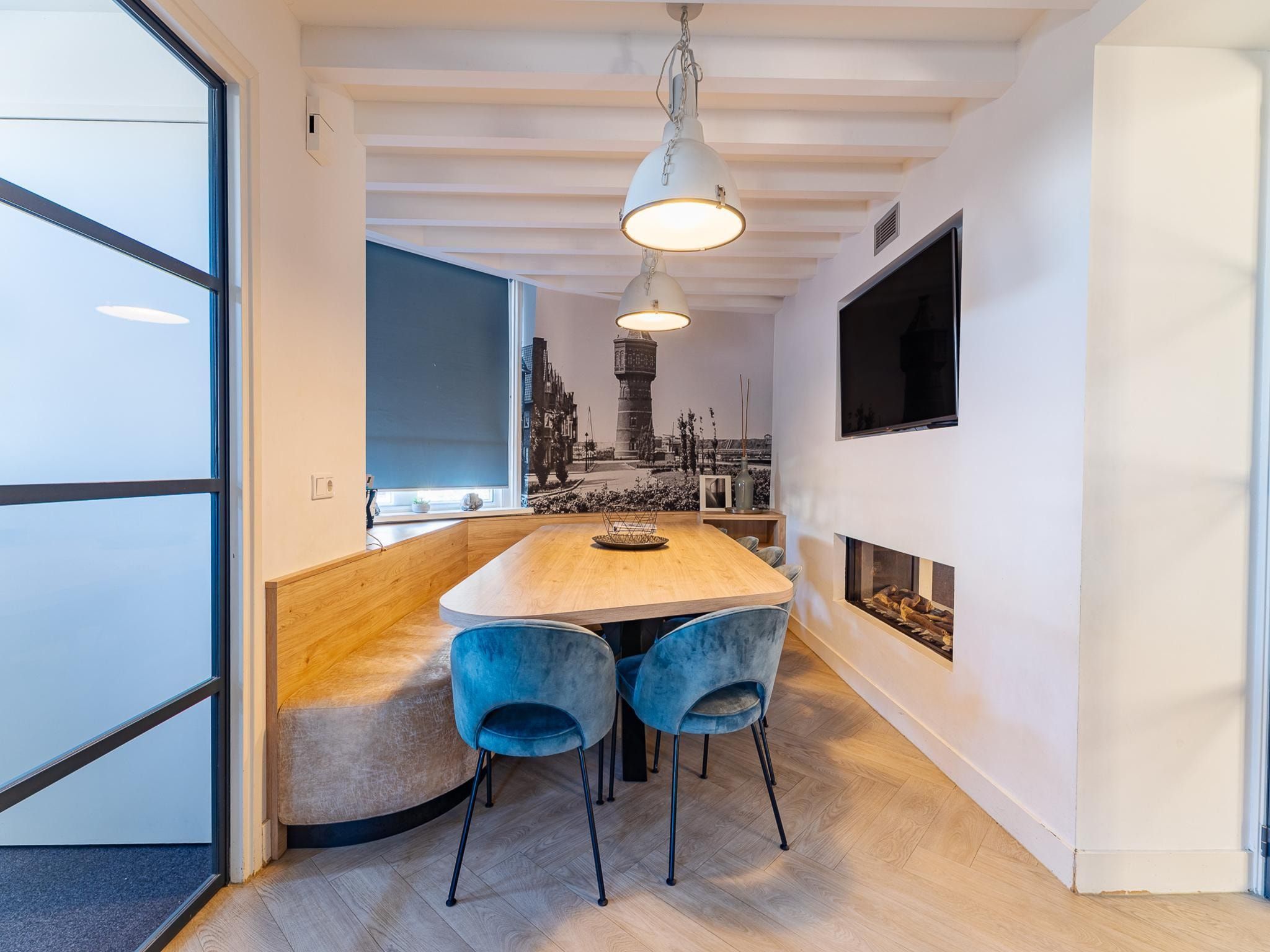 De eetkamer van Watertoren Vlissingen 16 pax in Vlissingen