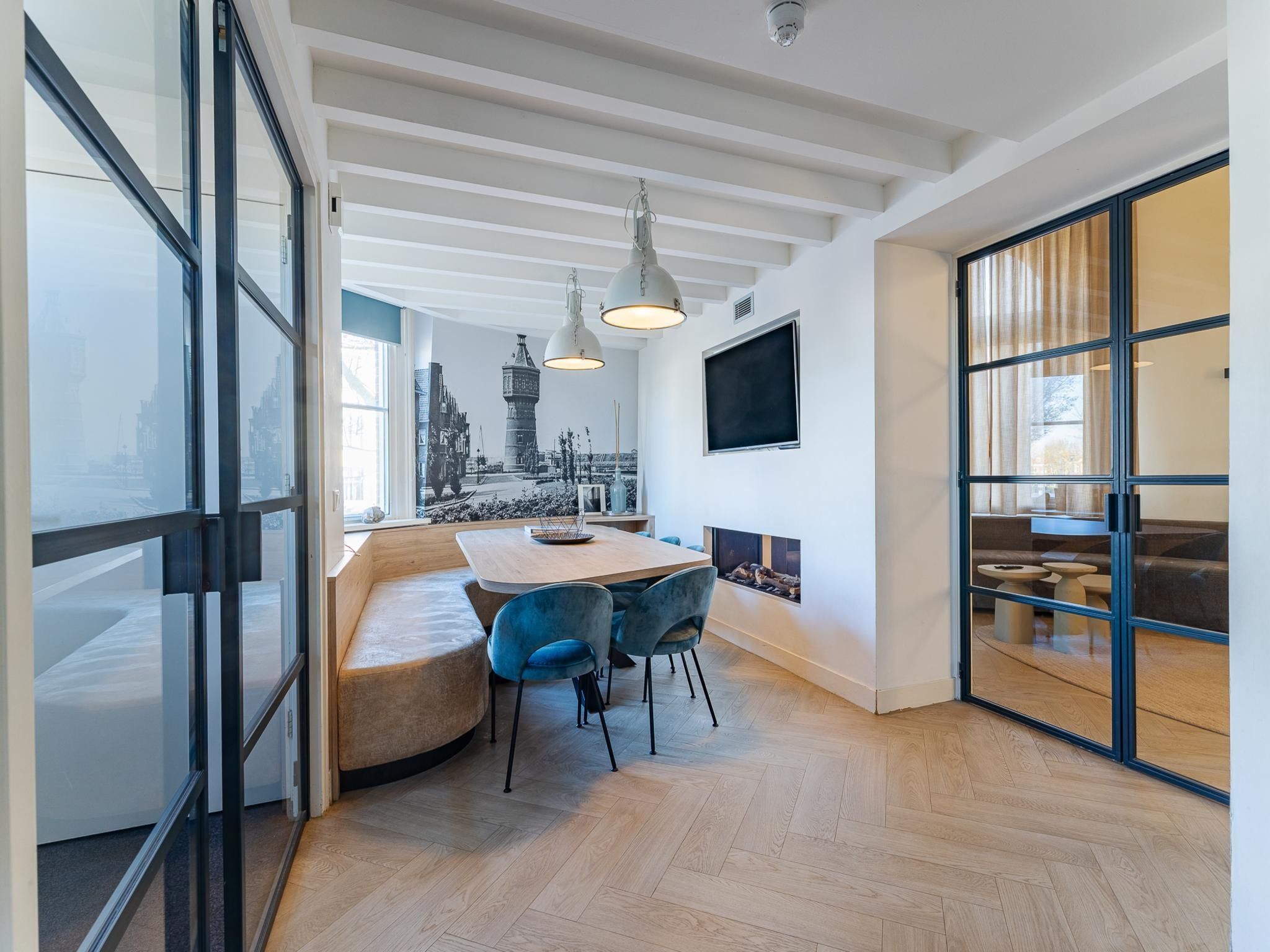 De eetkamer van Watertoren Vlissingen 16 pax in Vlissingen