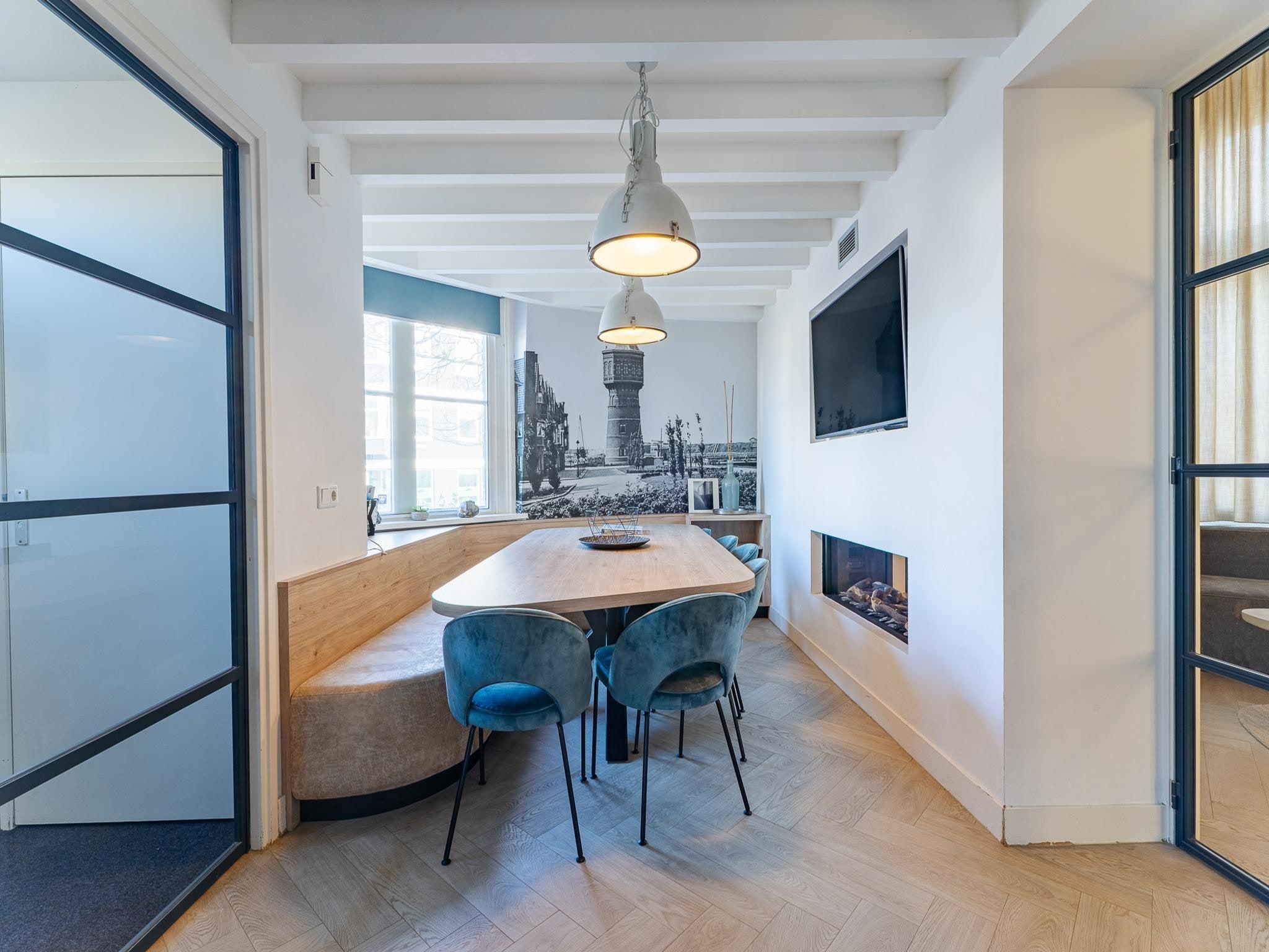 De eetkamer van Watertoren Vlissingen 16 pax in Vlissingen