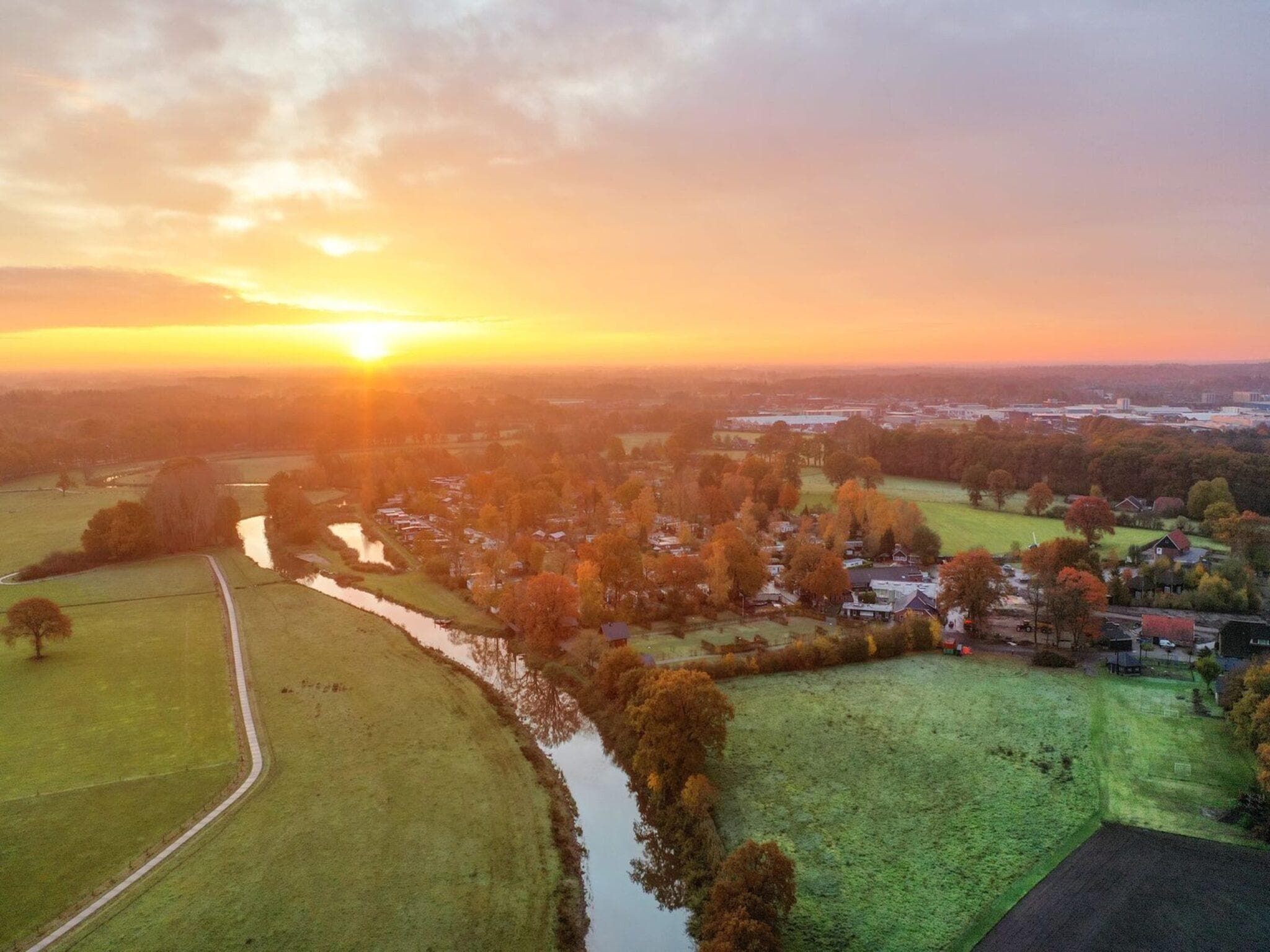 De omgeving van Vakantiepark Mölke 35 in Zuna