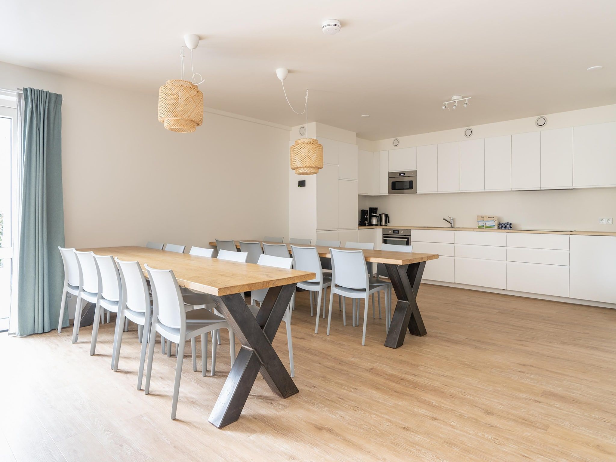 De eetkamer van Combi Vrijersduin en Kaapsduin in Nes