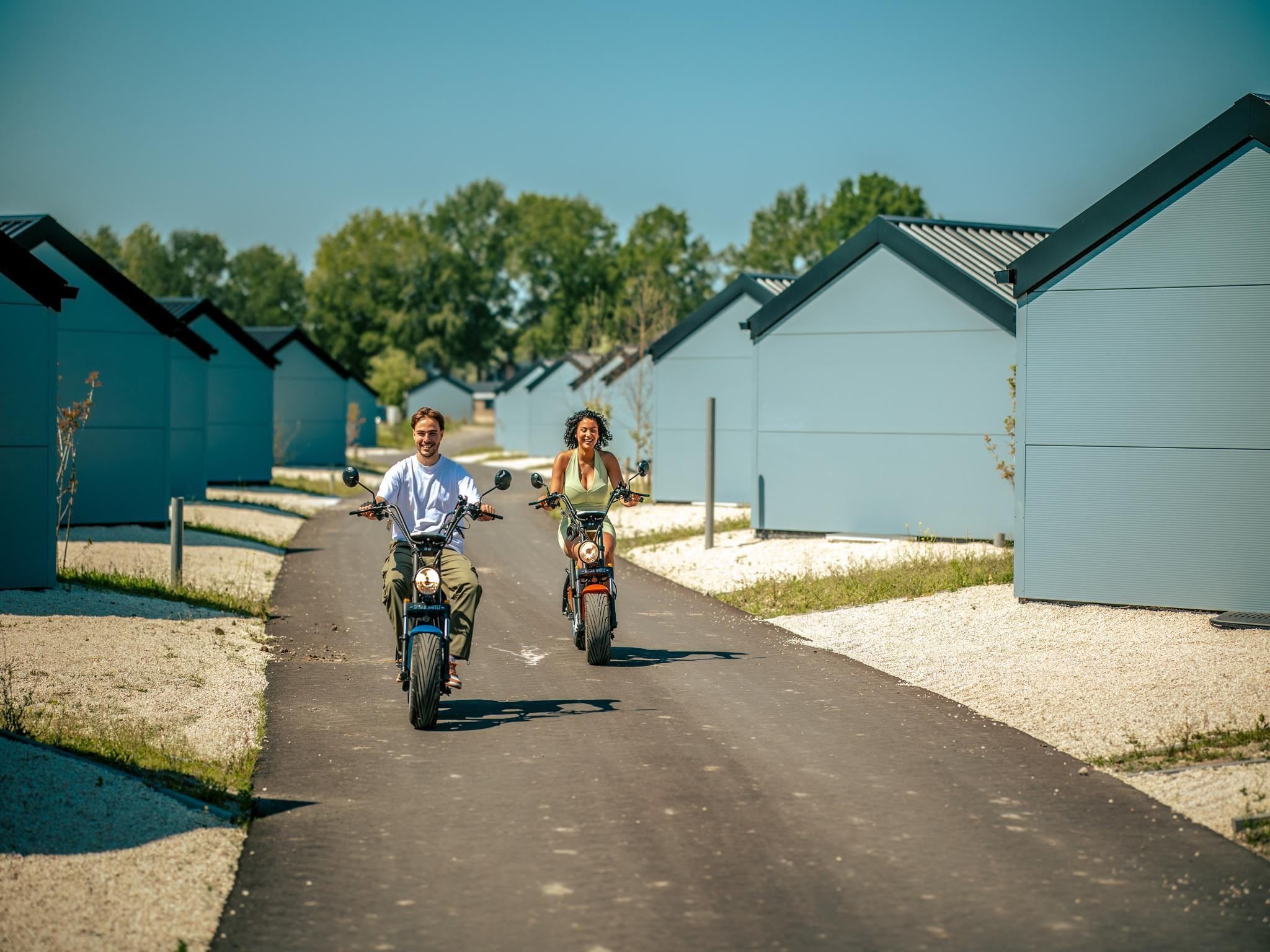 Parkfaciliteiten bij Resort De IJssel Eilanden 8 in Kampen