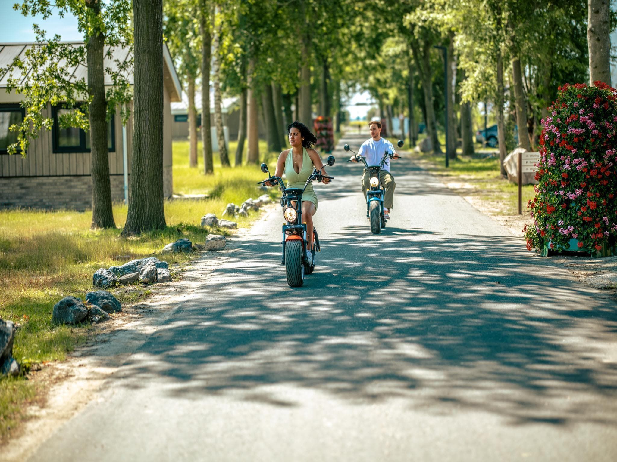 Parkfaciliteiten bij Resort De IJssel Eilanden 8 in Kampen