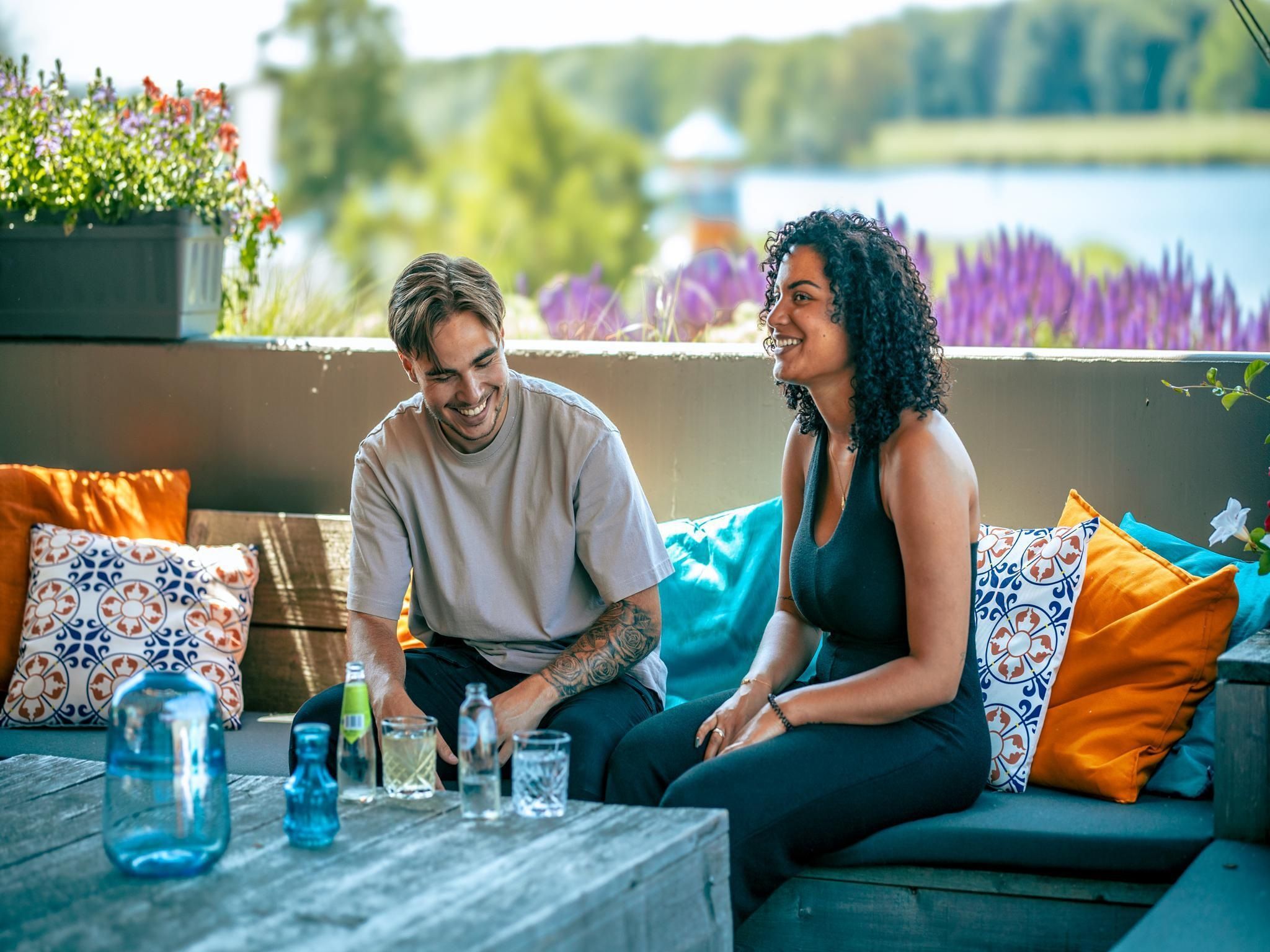 Parkfaciliteiten bij Resort De IJssel Eilanden 8 in Kampen