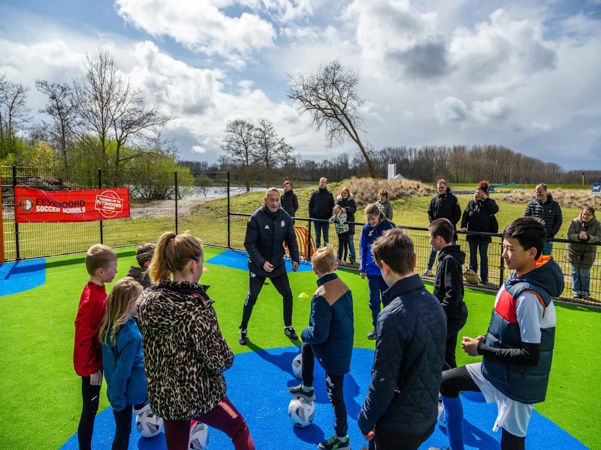 Parkfaciliteiten bij Resort De IJssel Eilanden 8 in Kampen
