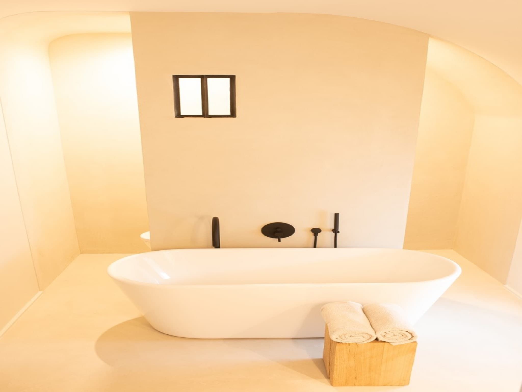 De badkamer van Herenhoeve de Bockhof in Schimmert