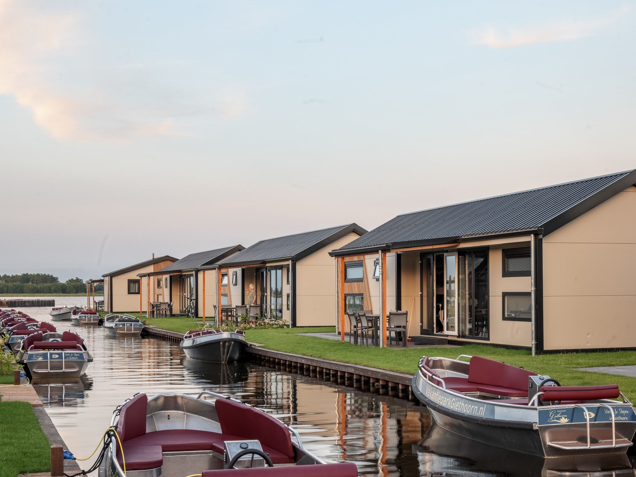 Parkfaciliteiten bij Vakantiepark Giethoorn 10 in Giethoorn