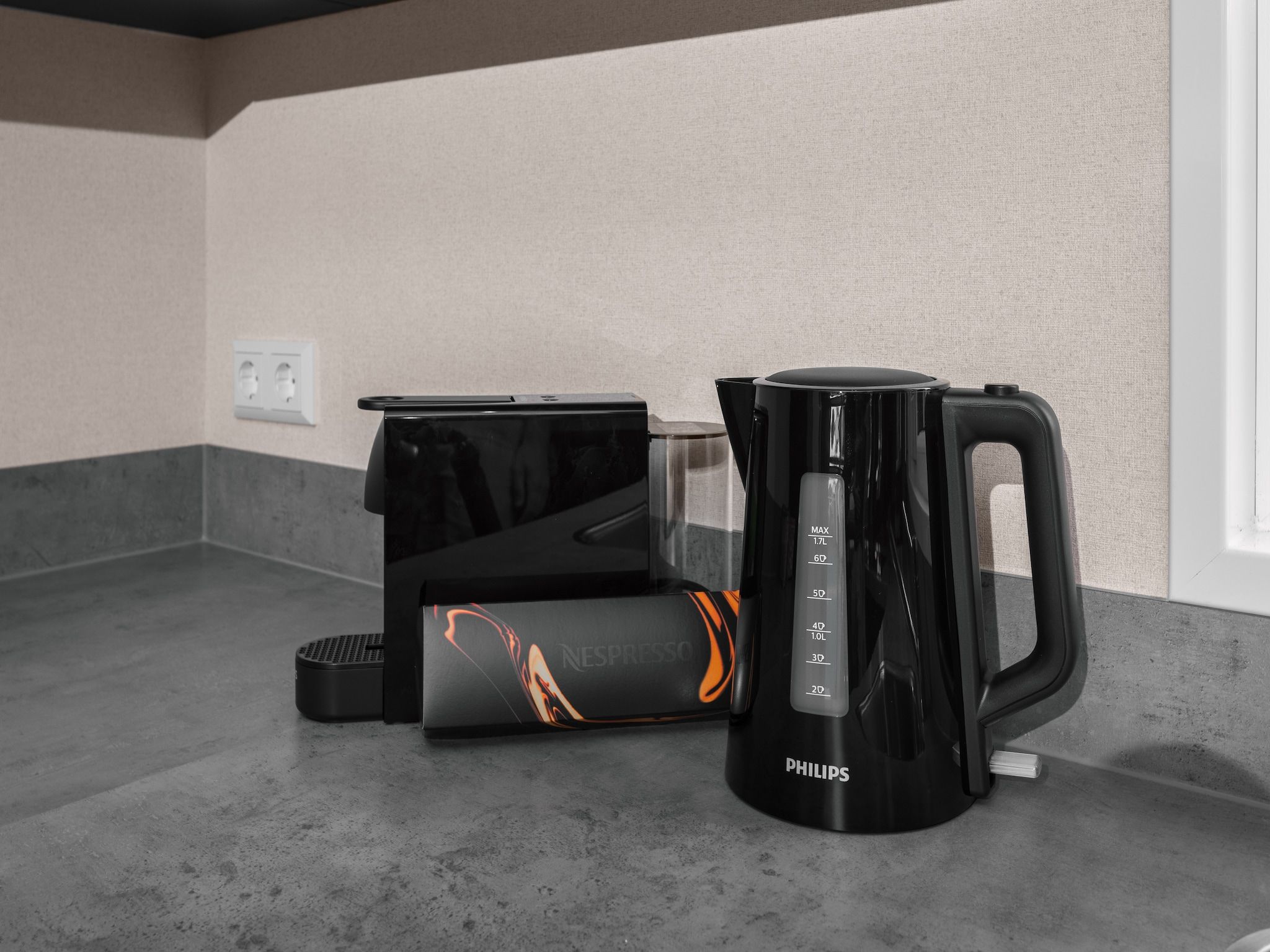 De keuken van Vakantiepark Giethoorn 10 in Giethoorn