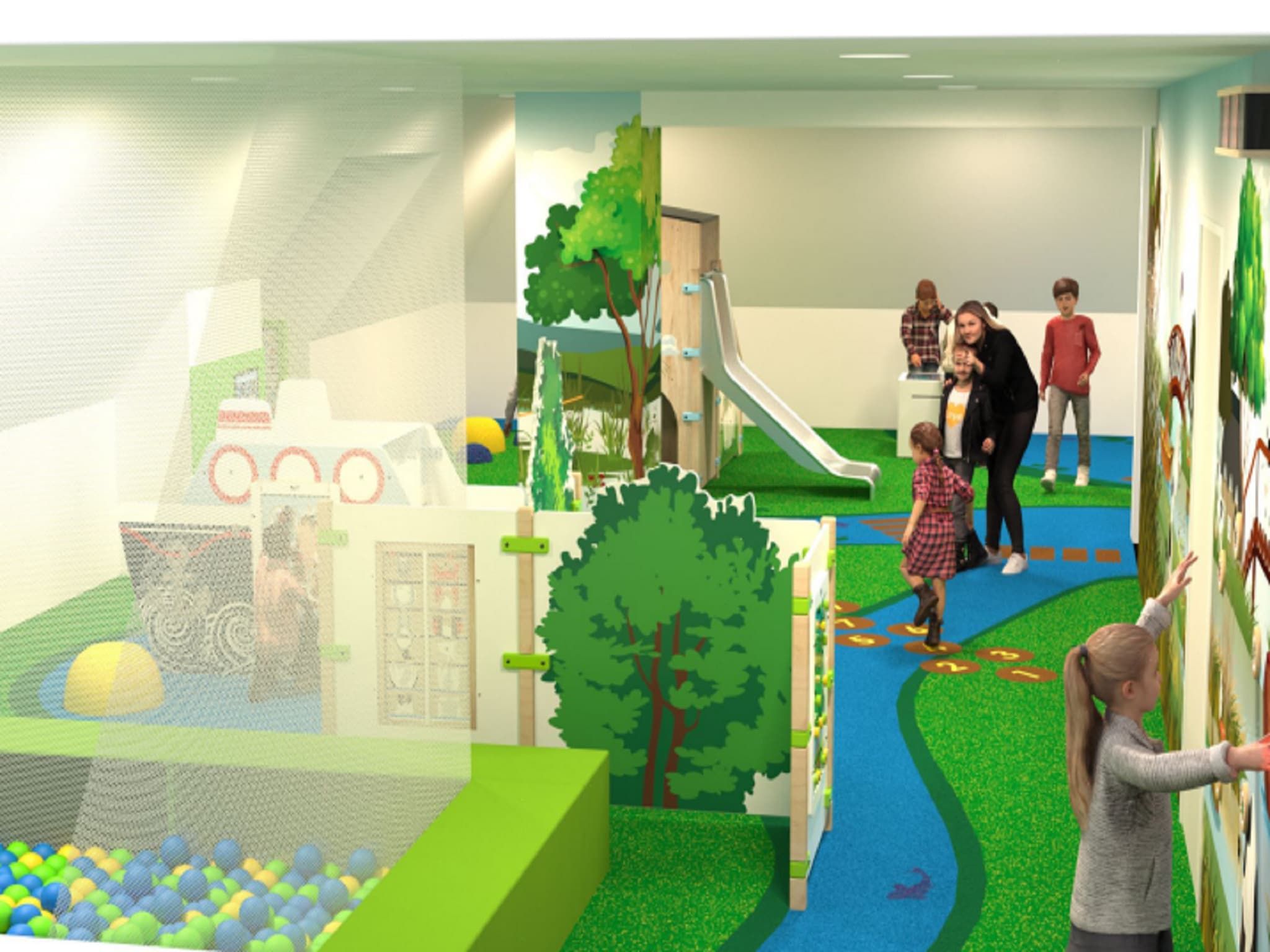 Parkfaciliteiten bij Vakantiepark Giethoorn 10 in Giethoorn