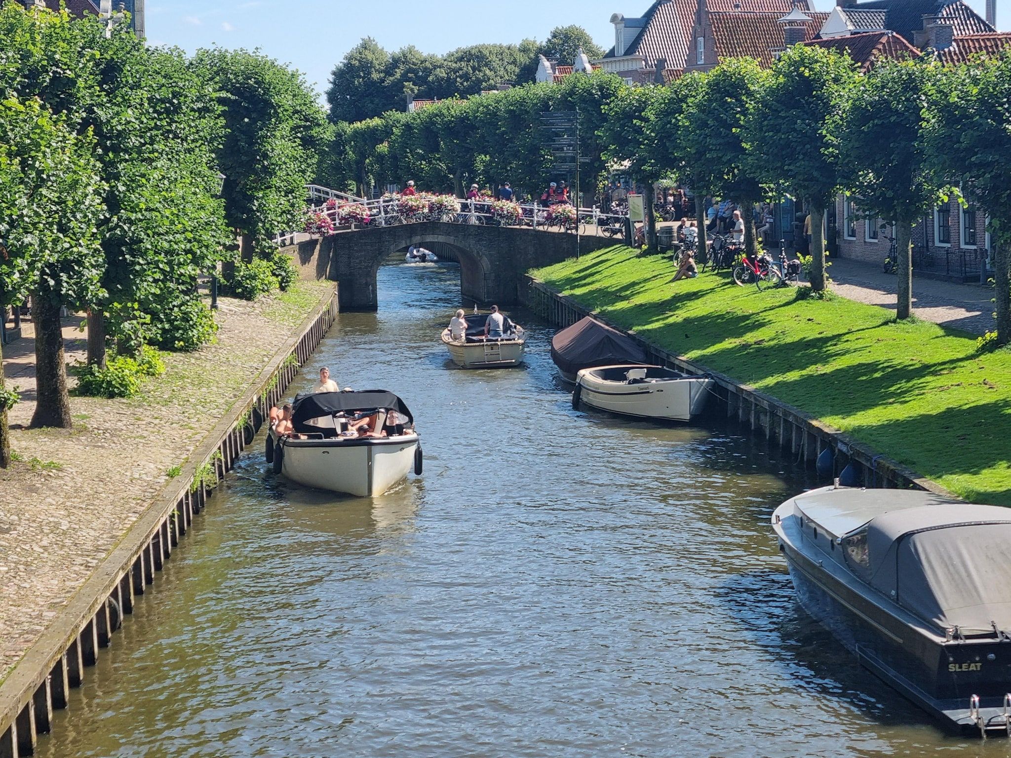 De omgeving van Watervilla Acht in Balk