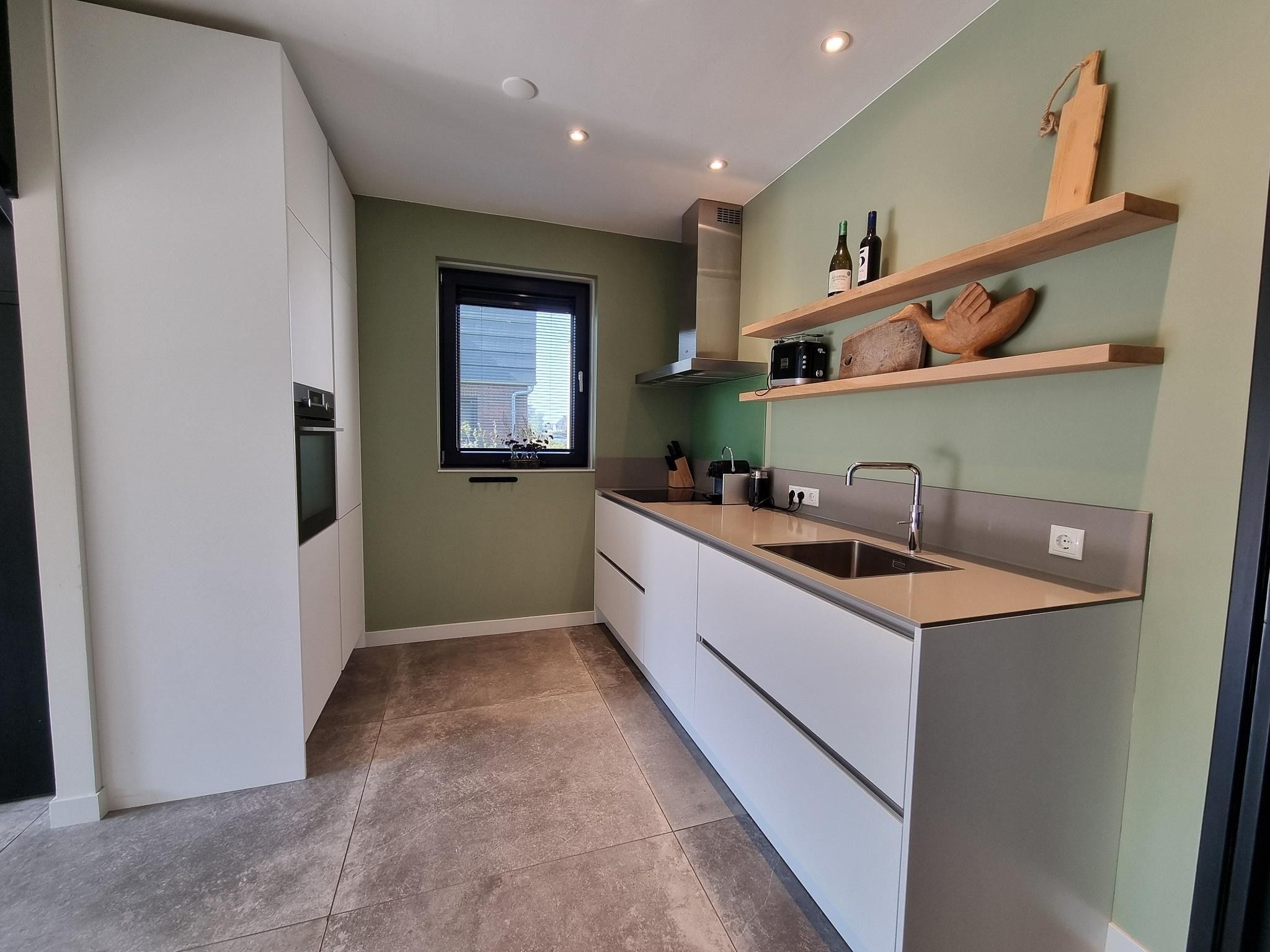 De keuken van Watervilla Tweintich in Balk