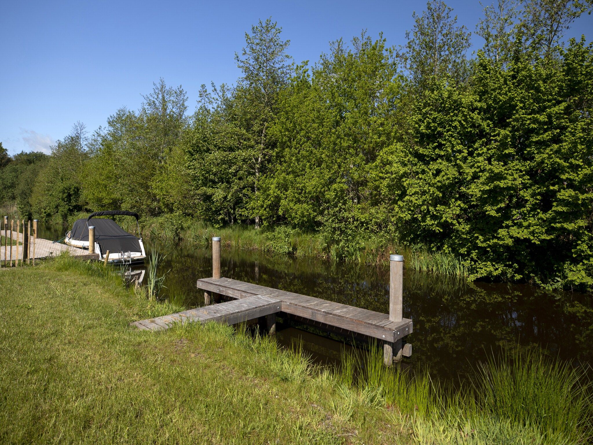 De tuin van Landgoed Eysinga State 5 in Sint Nicolaasga