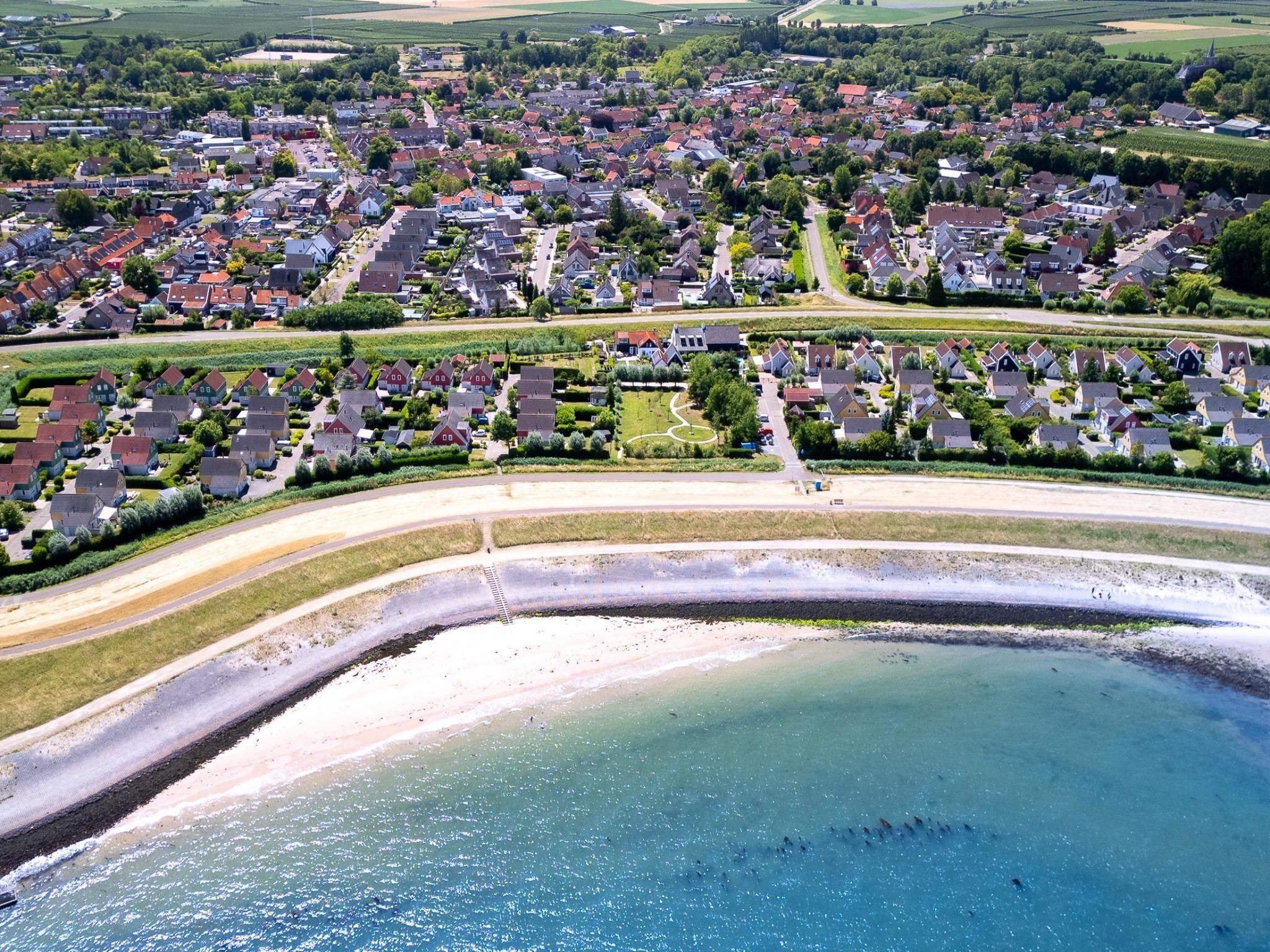 De omgeving van Villapark De Oesterbaai 15 in Wemeldinge