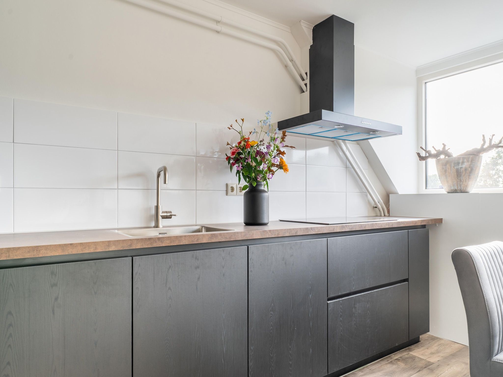 De keuken van Genieten in Silvolde II in Silvolde