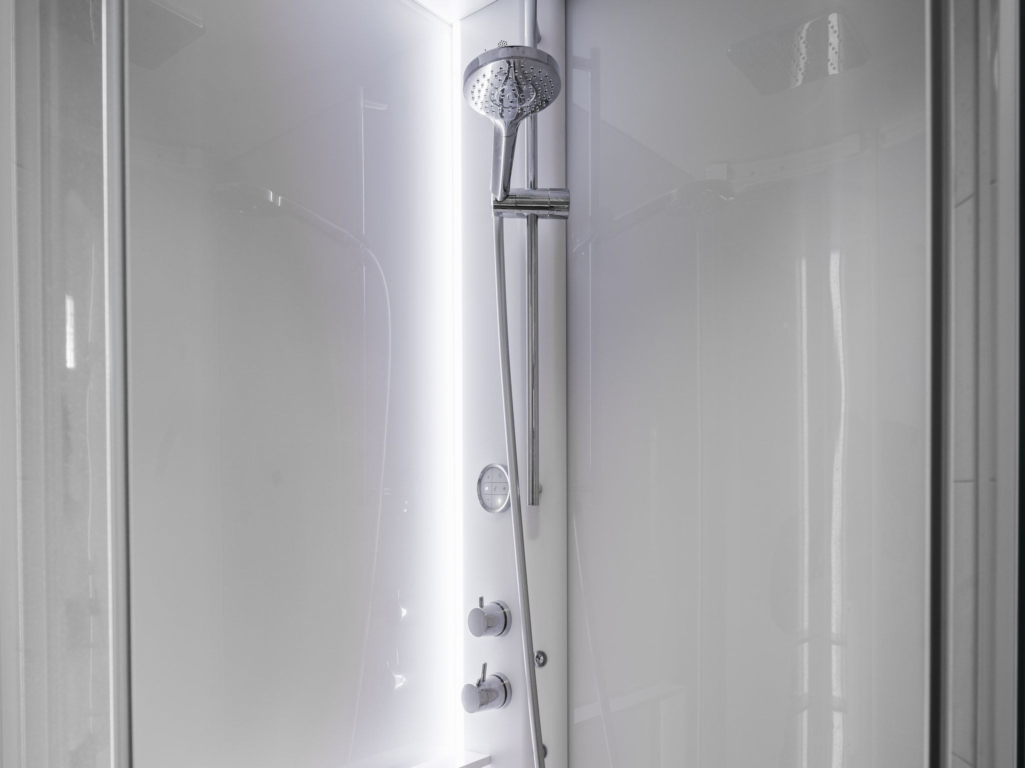 De badkamer van Vakantiepark De Heihorsten 9 in Someren