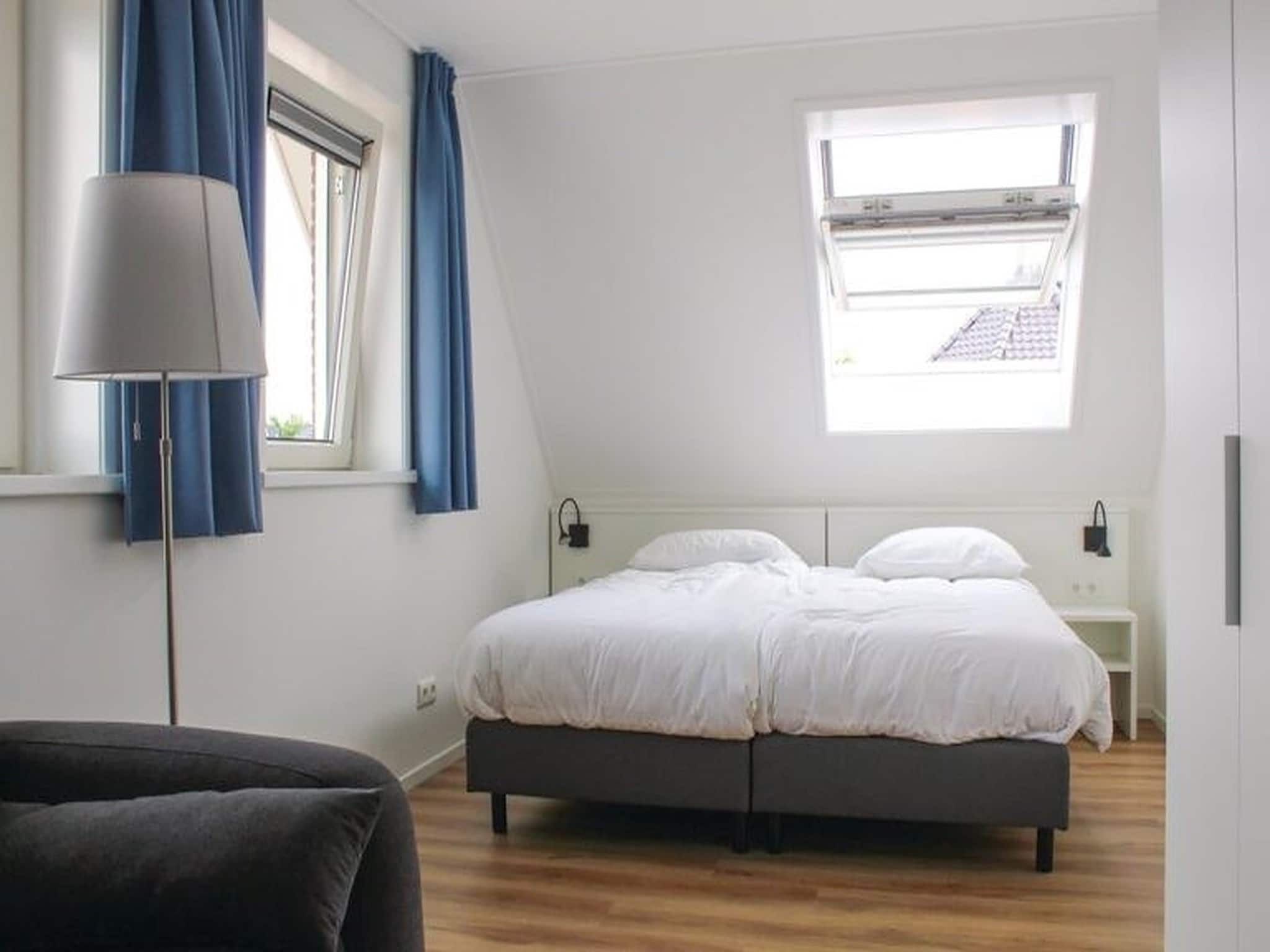 Een slaapkamer van Recreatiepark Idskenhuizen 3 in Idskenhuizen