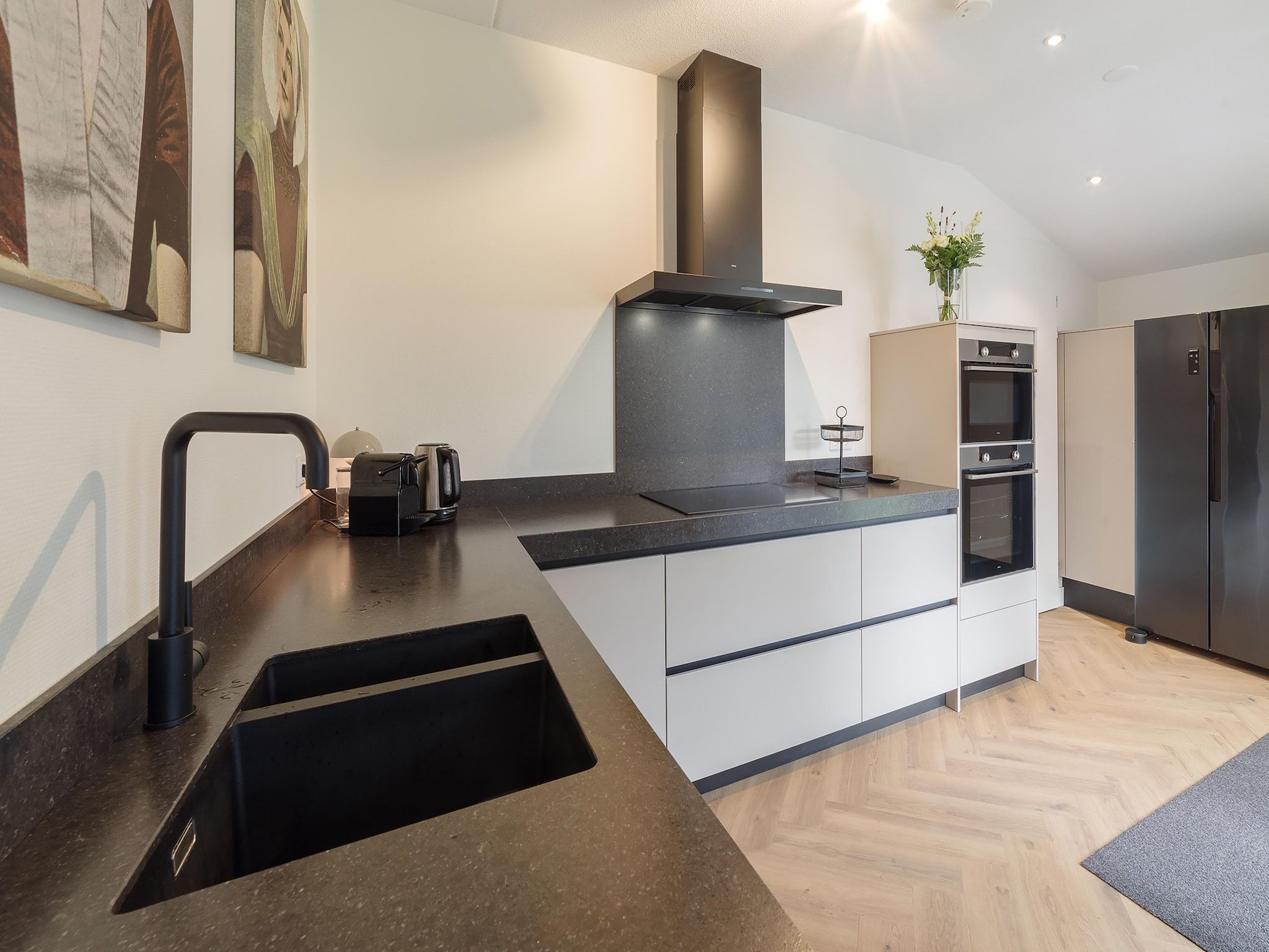 De keuken van Zeeuwse Pracht 8 p welness in Colijnsplaat