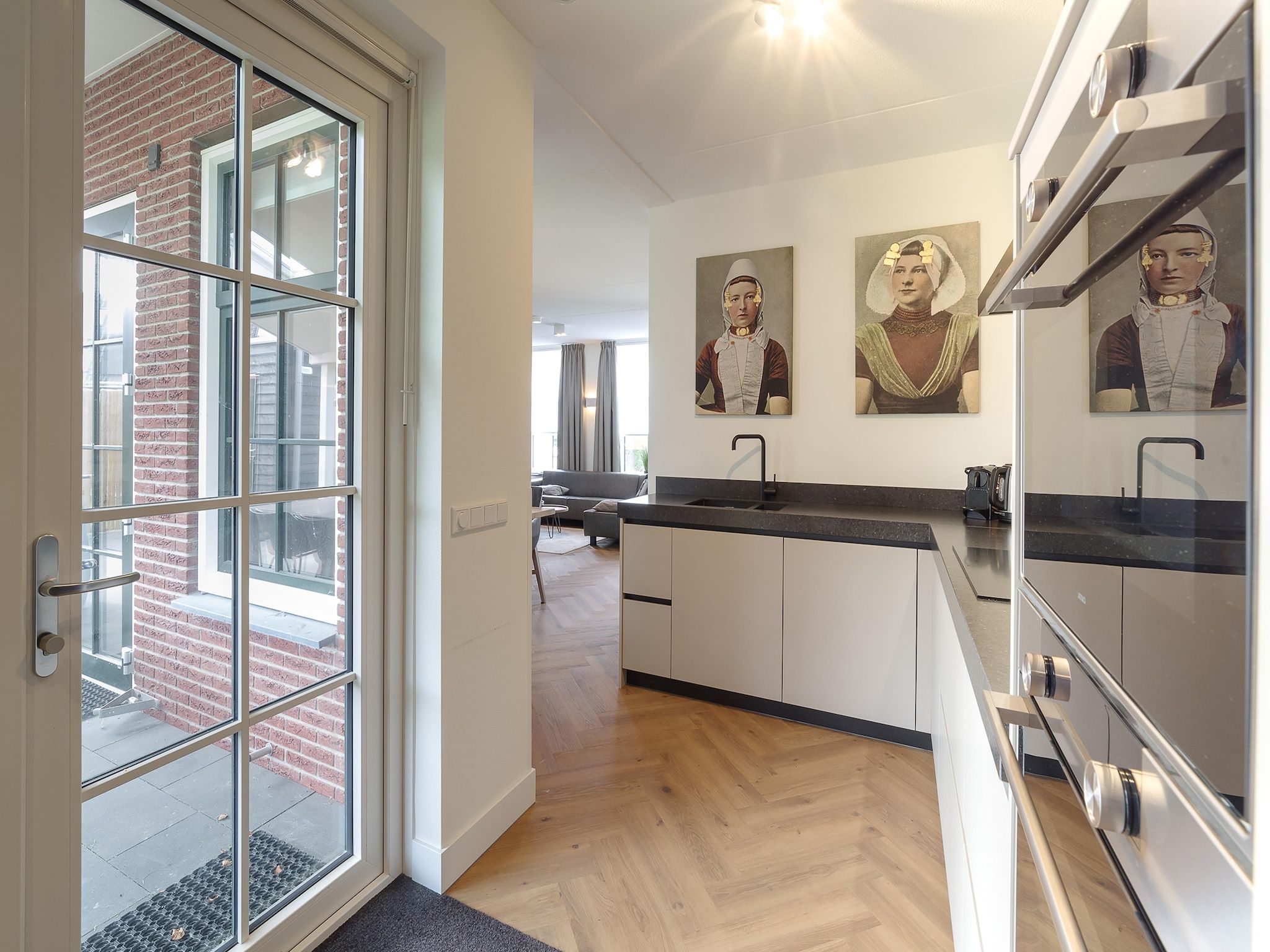 De keuken van Zeeuwse Pracht 8 p welness in Colijnsplaat