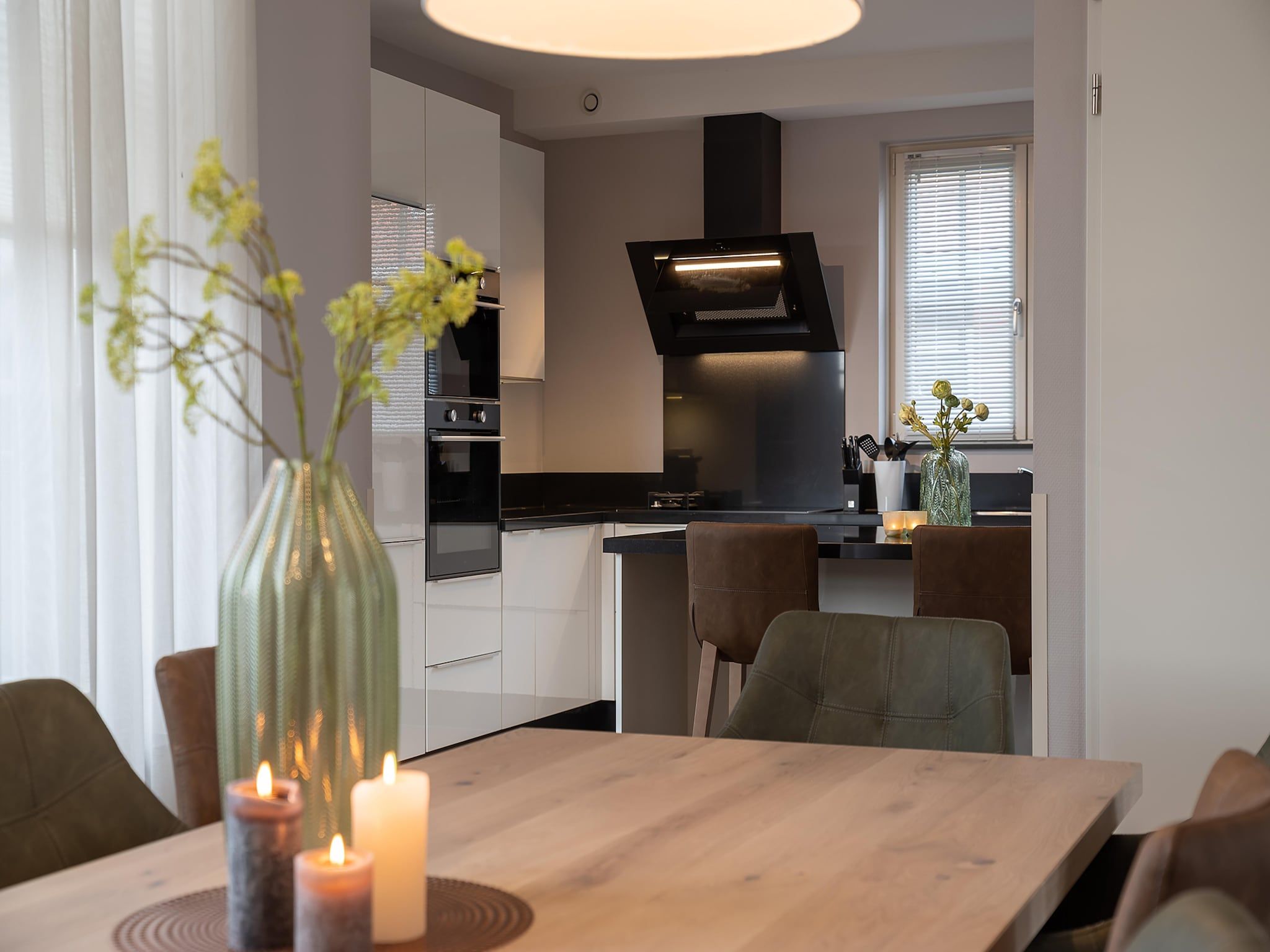 De keuken van Zeeuwse Pracht 8 p welness in Colijnsplaat