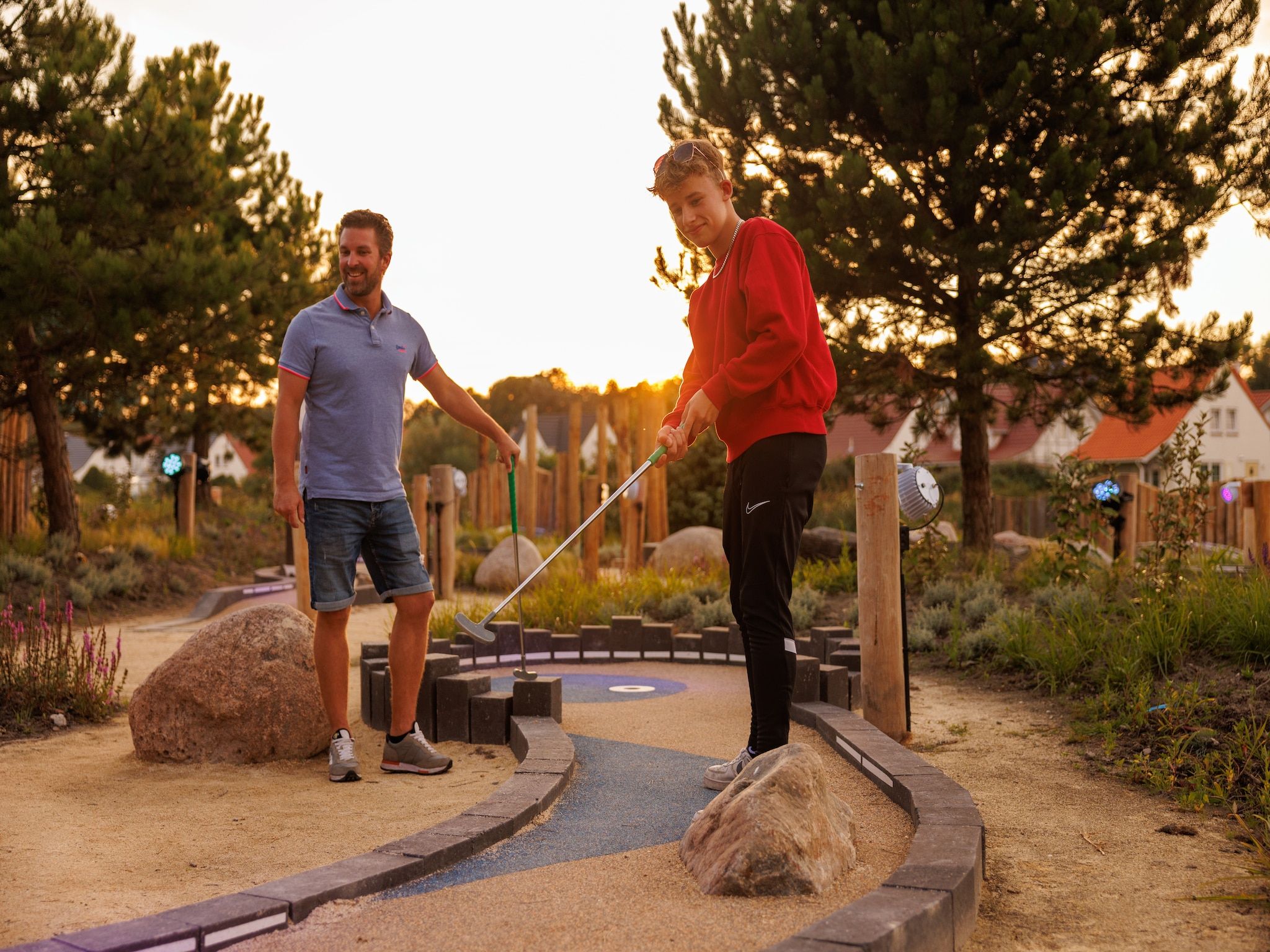 Parkfaciliteiten bij Noordzee Résidence Cadzand-Bad 20 in Cadzand-Bad