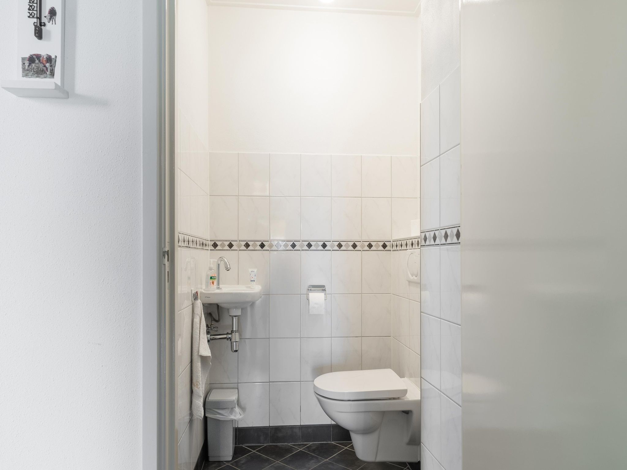 De badkamer van The Old Farmhouse in Montfoort