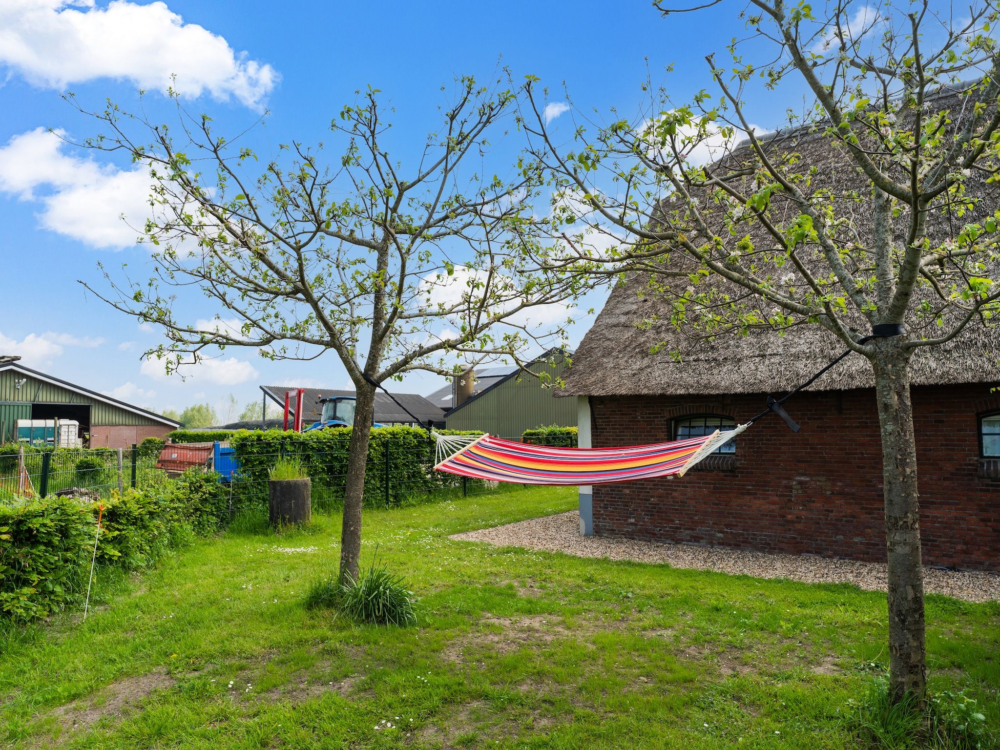 De buitenkant van The Old Farmhouse in Montfoort