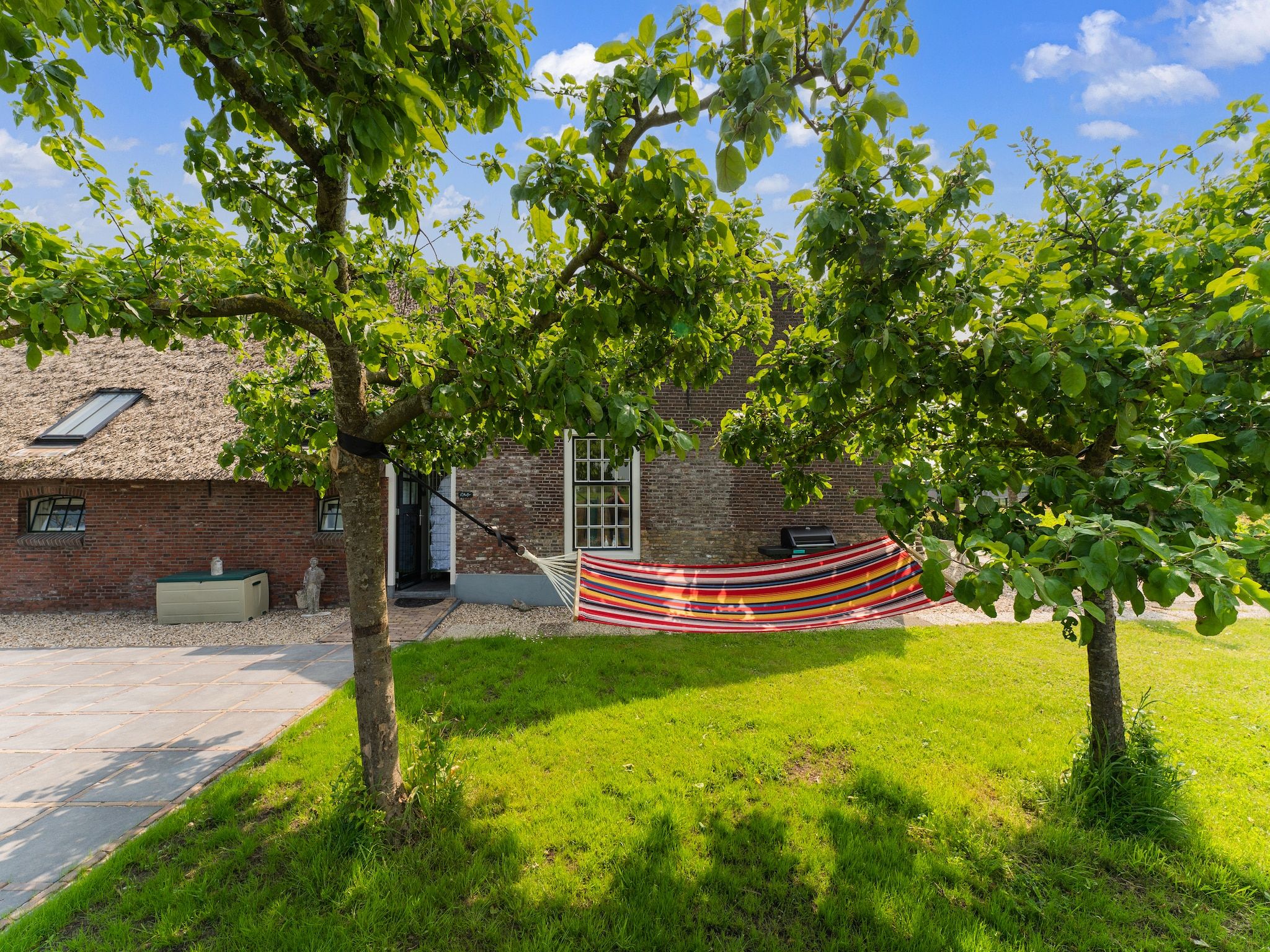 De buitenkant van The Old Farmhouse in Montfoort