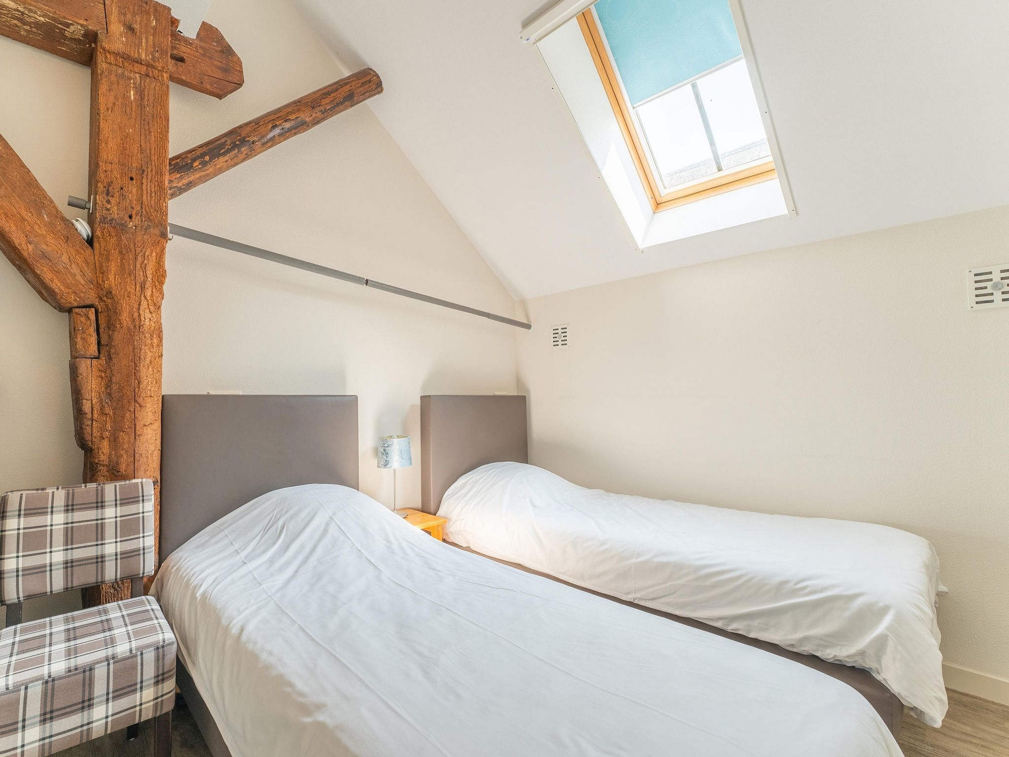 Een slaapkamer van The Old Farmhouse in Montfoort