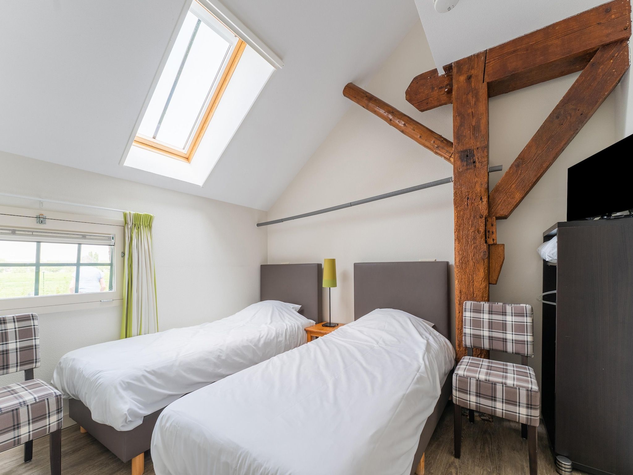 Een slaapkamer van The Old Farmhouse in Montfoort