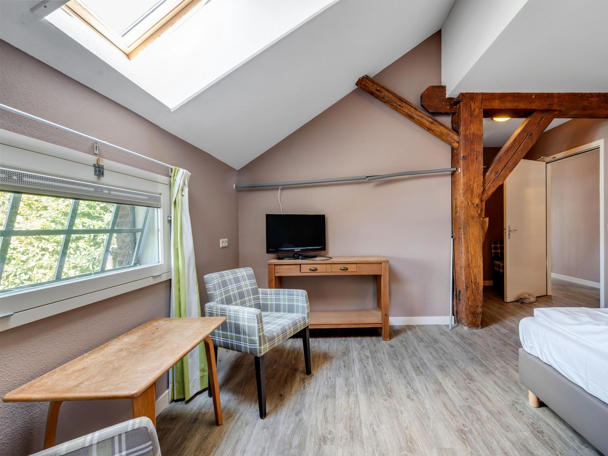 Een slaapkamer van The Old Farmhouse in Montfoort