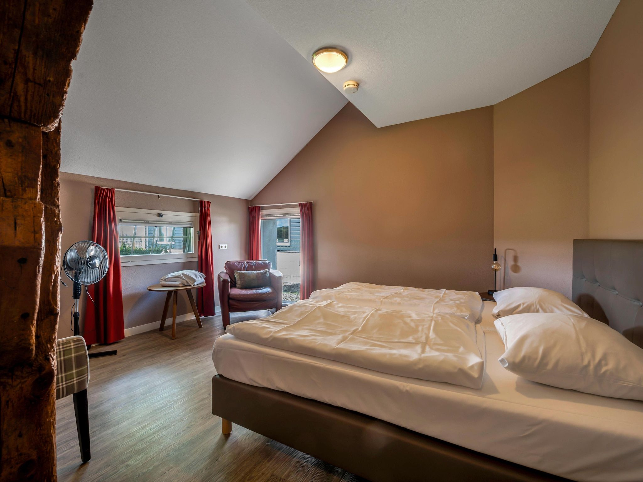 Een slaapkamer van The Old Farmhouse in Montfoort