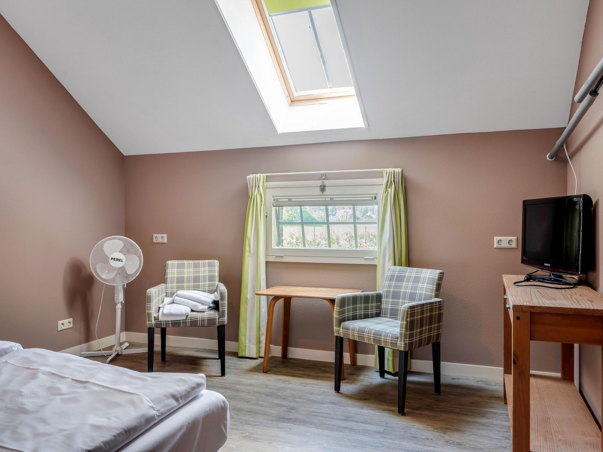 Een slaapkamer van The Old Farmhouse in Montfoort