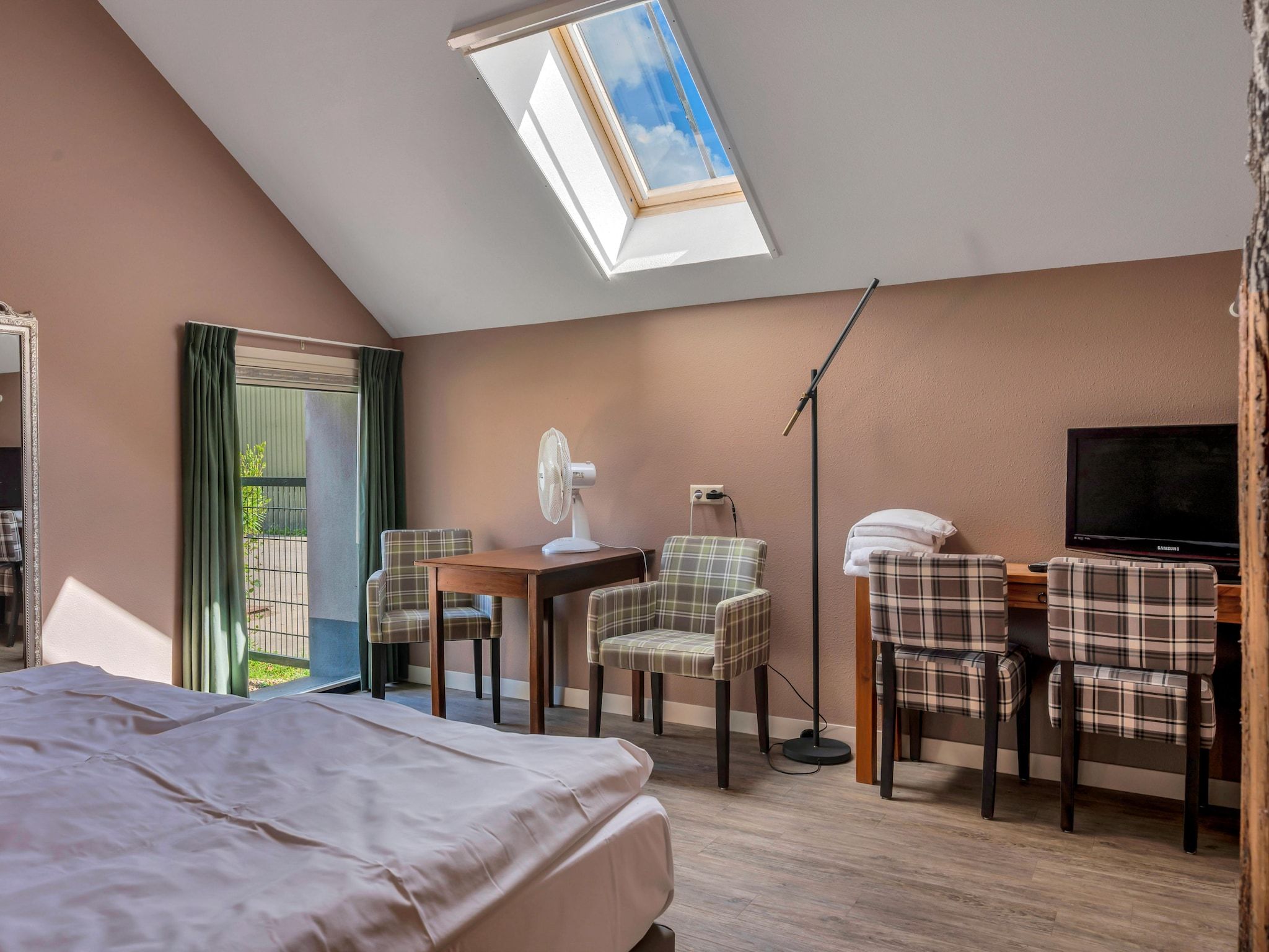 Een slaapkamer van The Old Farmhouse in Montfoort