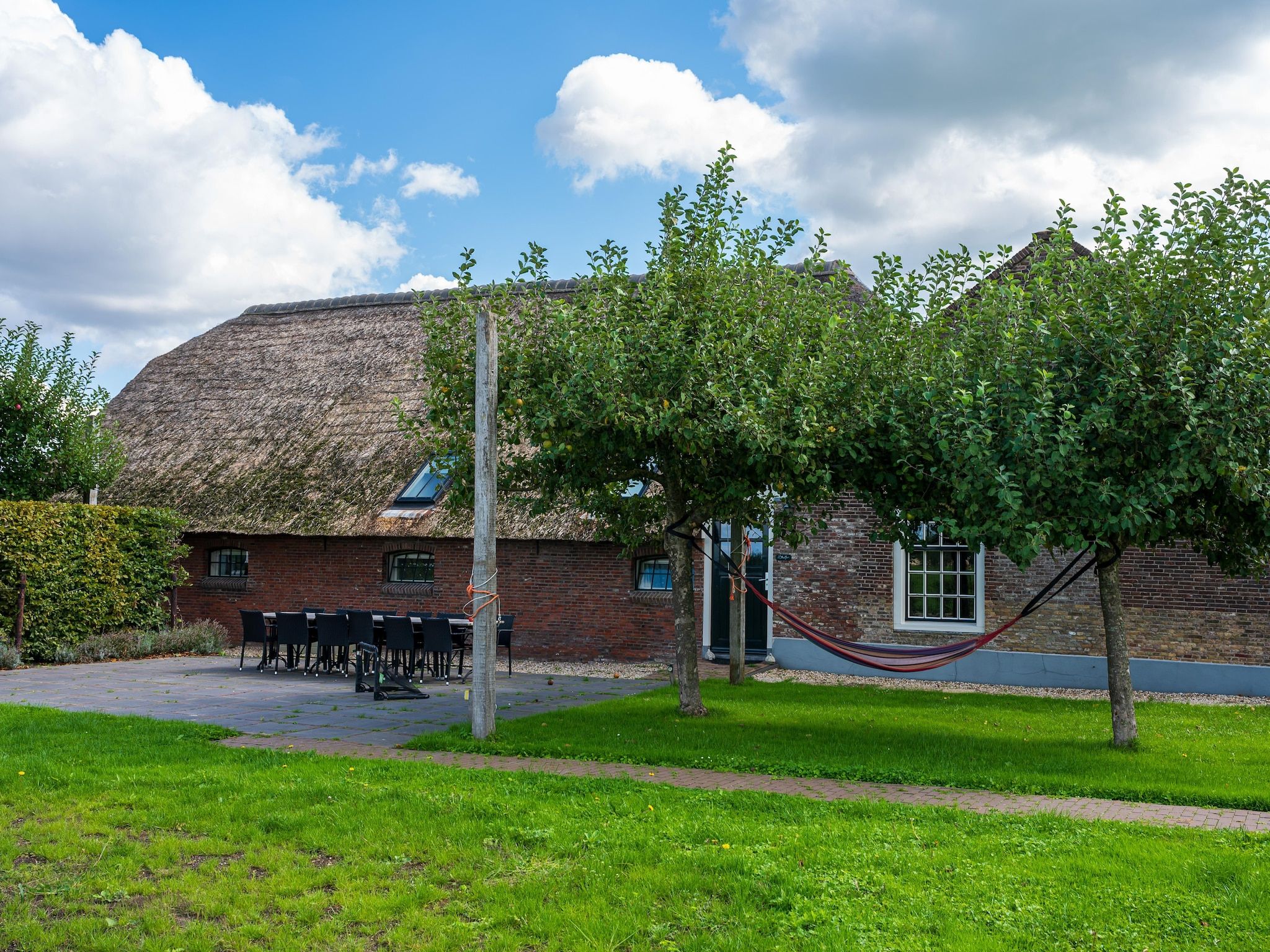 De buitenkant van The Old Farmhouse in Montfoort