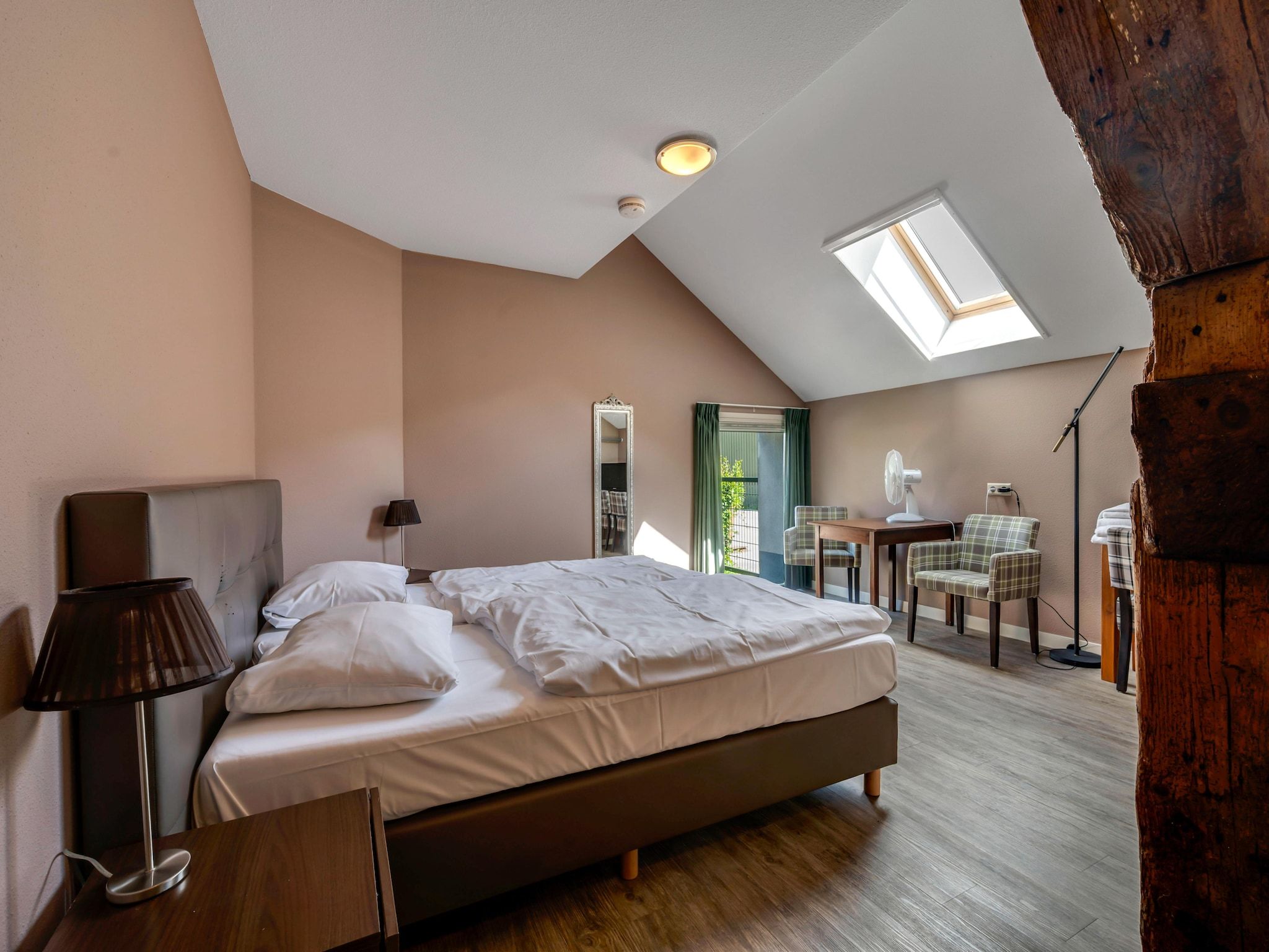 Een slaapkamer van The Old Farmhouse in Montfoort