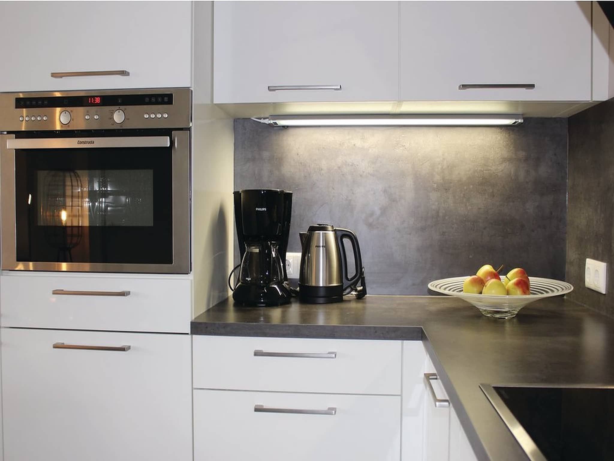 De keuken van Recreatiepark Idskenhuizen 5 in Idskenhuizen