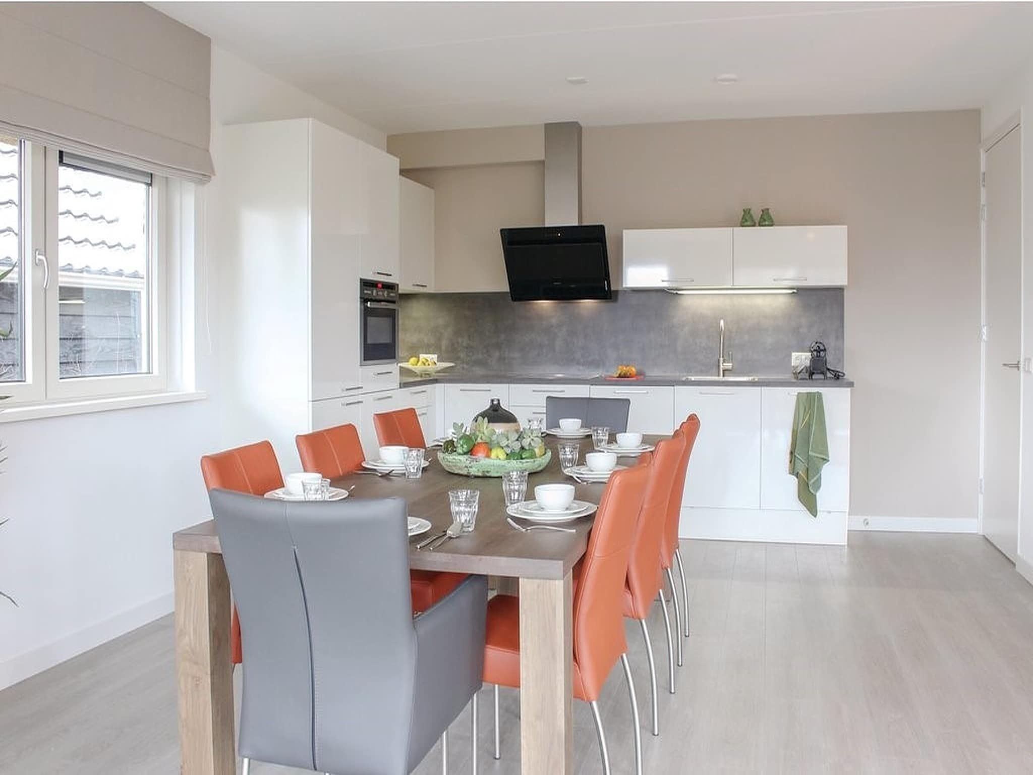 De keuken van Recreatiepark Idskenhuizen 5 in Idskenhuizen