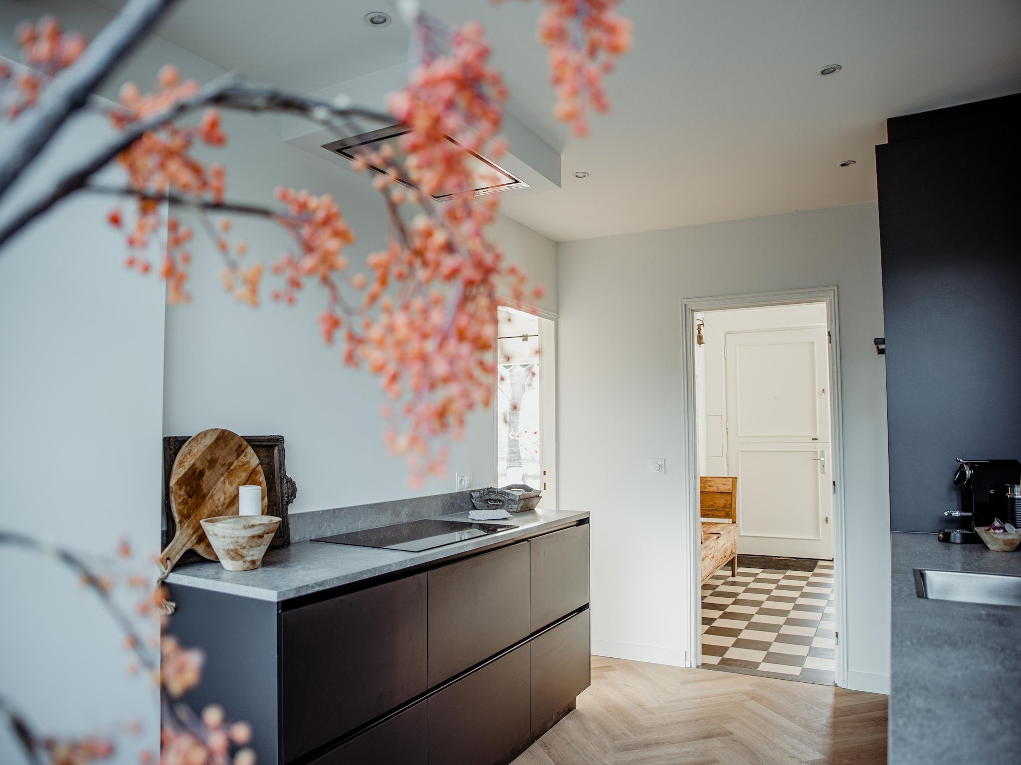 De keuken van Dorpswoning Het Jagershuis in Leende