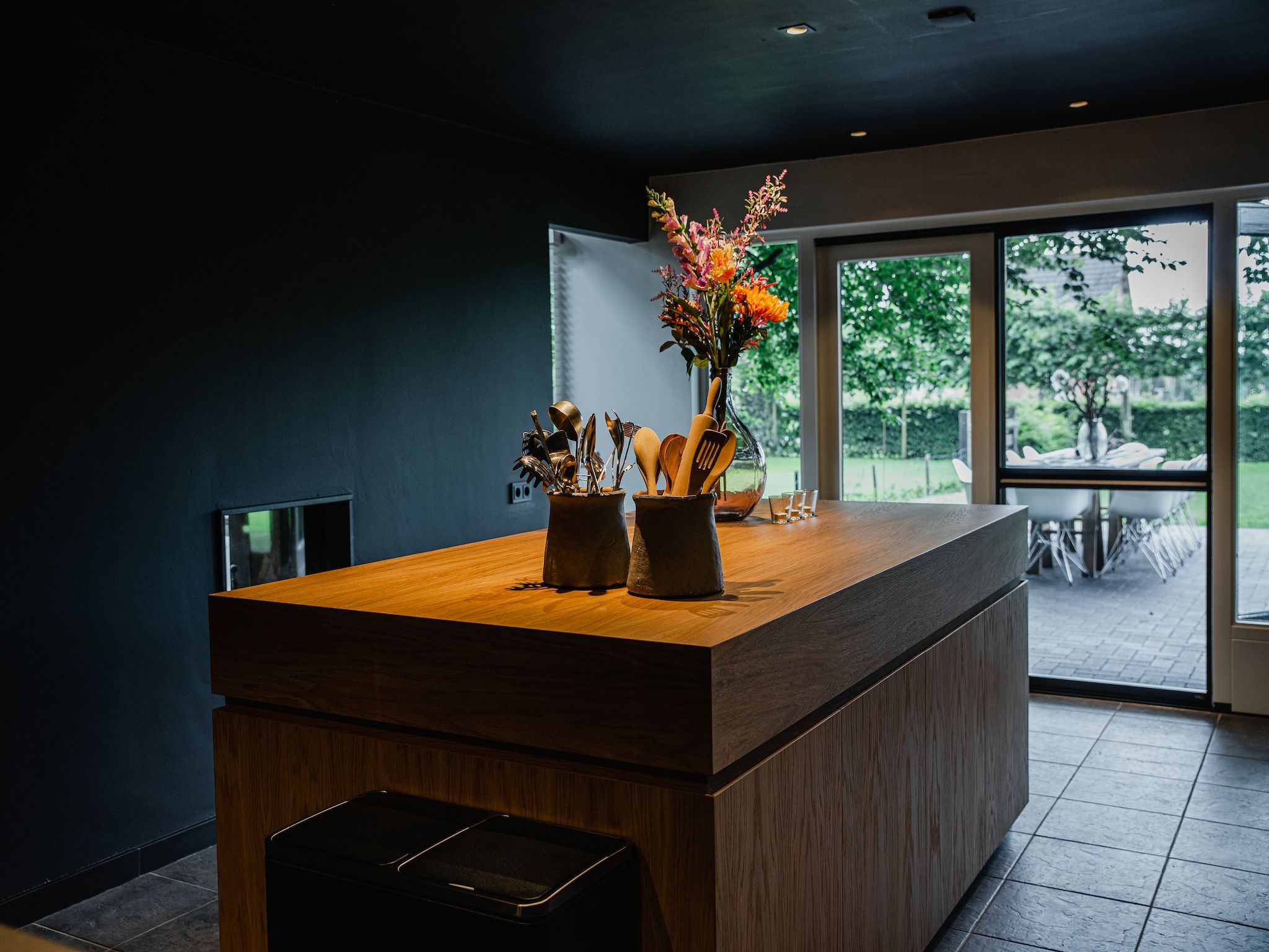 De keuken van Dorpswoning De Volbloed in Leende