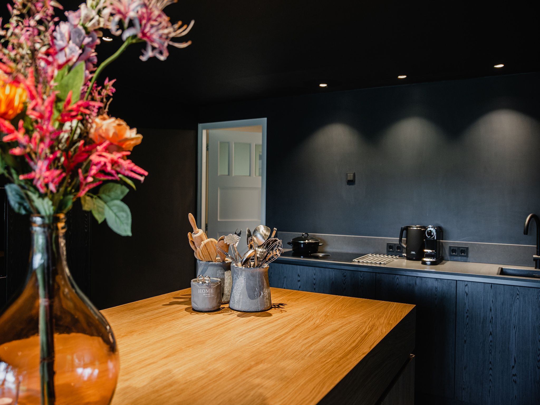 De keuken van Dorpswoning De Volbloed in Leende