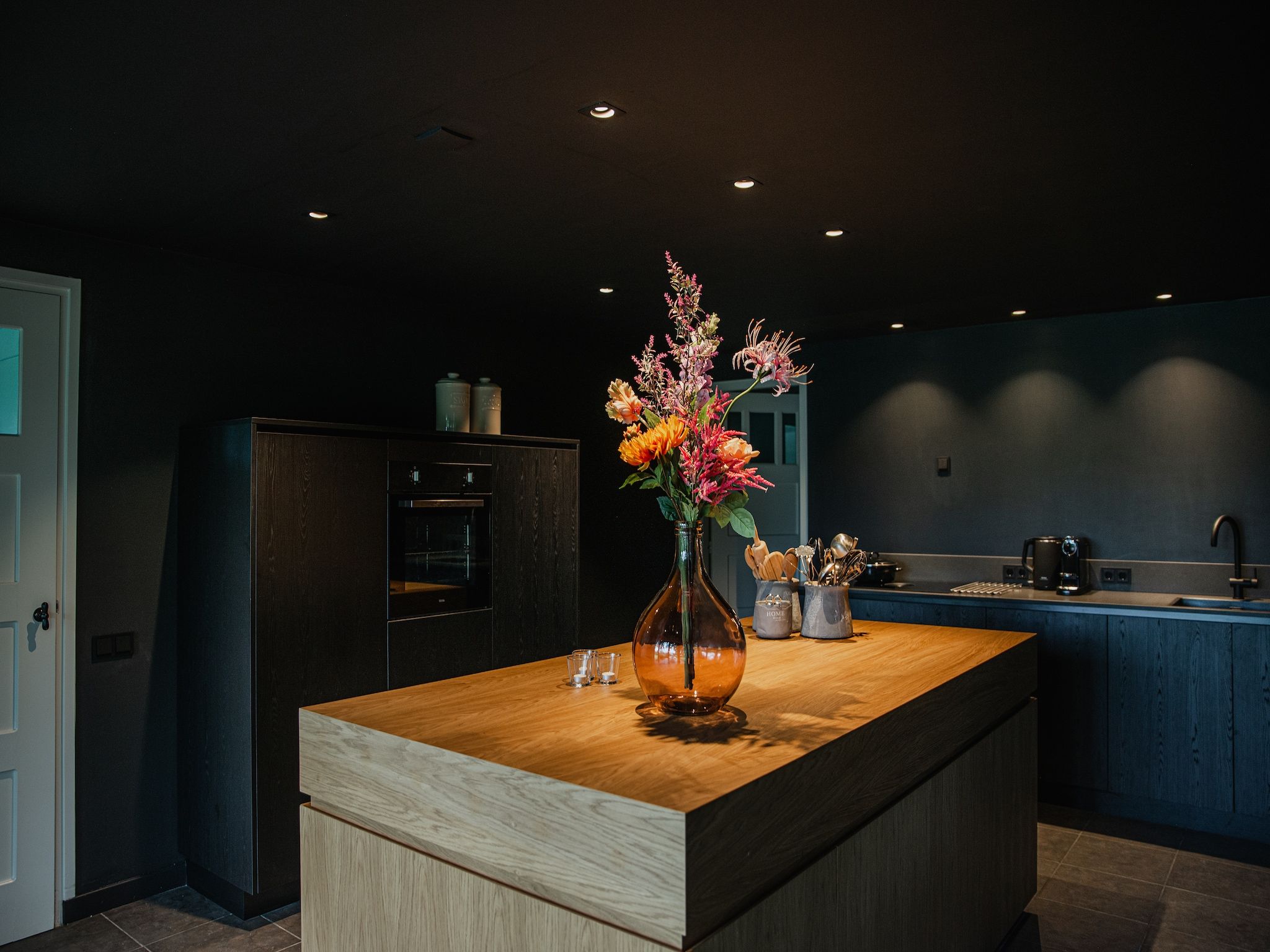 De keuken van Dorpswoning De Volbloed in Leende